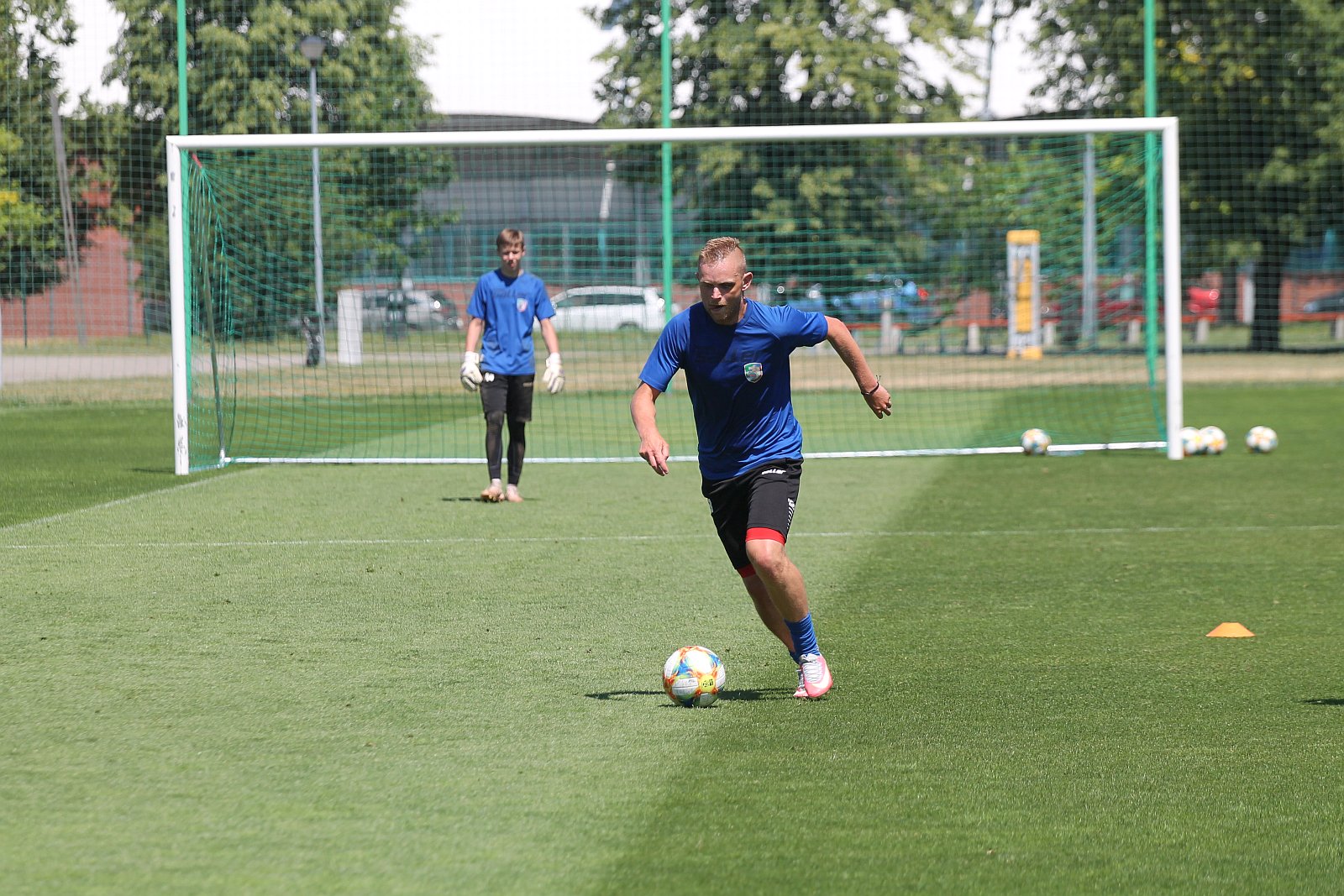 Pierwszy trening Miedzi Legnica po przerwie urlopowej