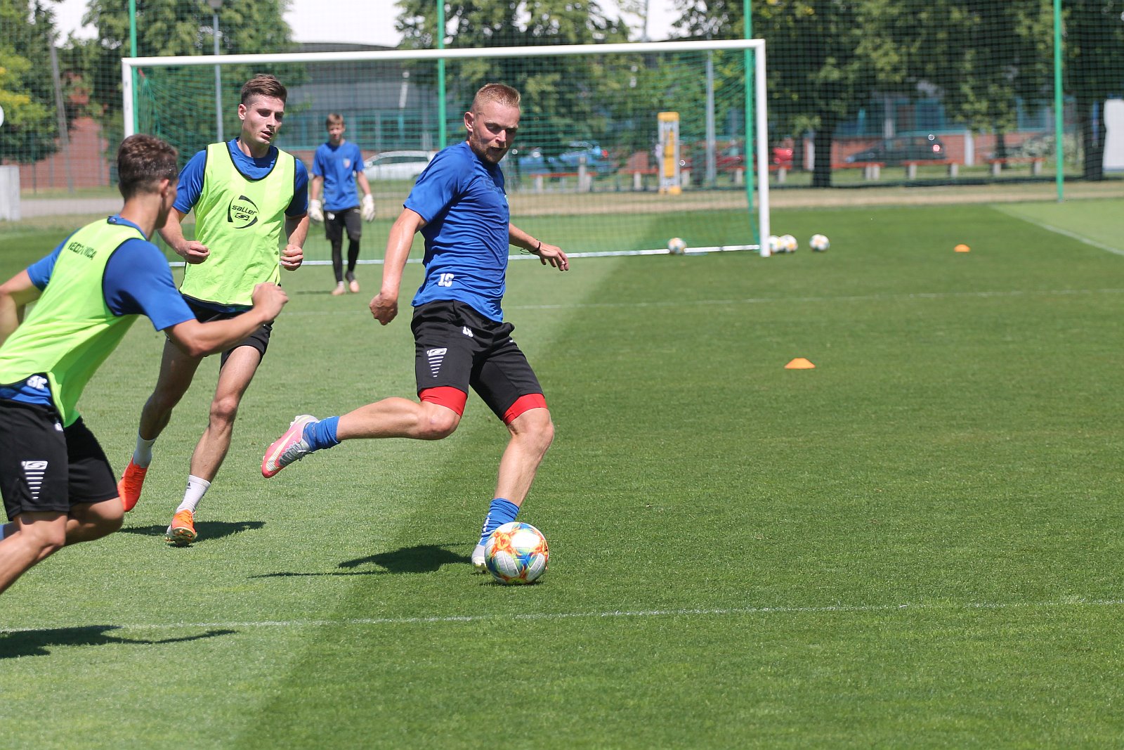 Pierwszy trening Miedzi Legnica po przerwie urlopowej