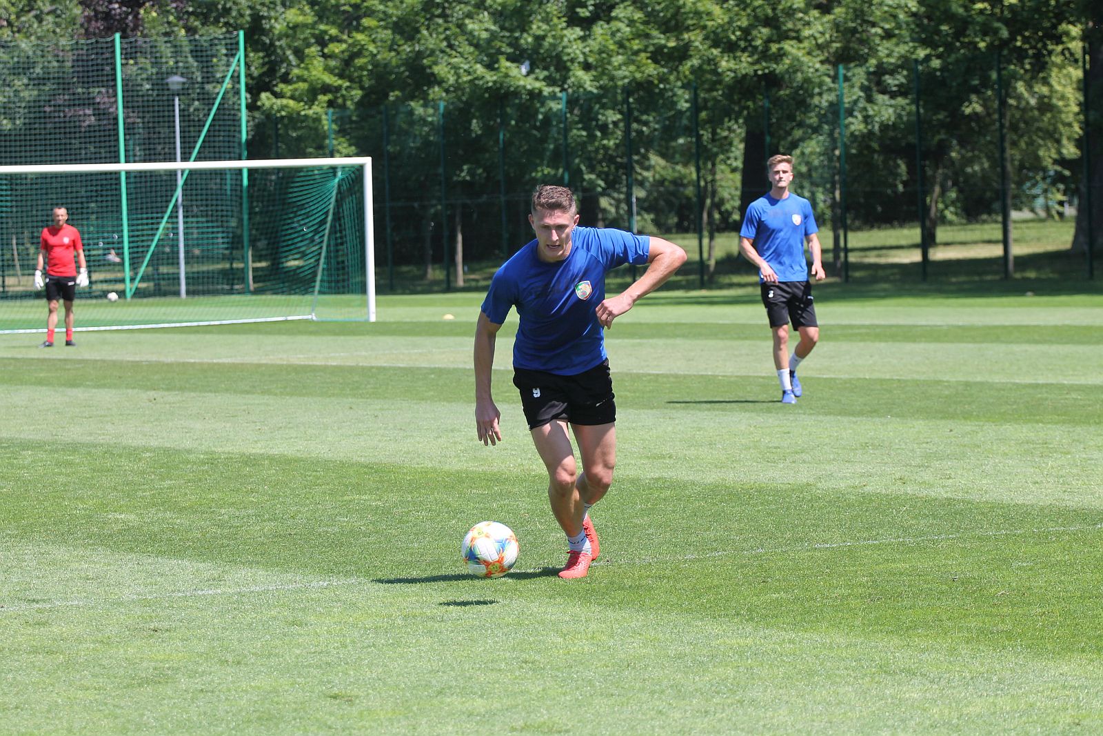 Pierwszy trening Miedzi Legnica po przerwie urlopowej