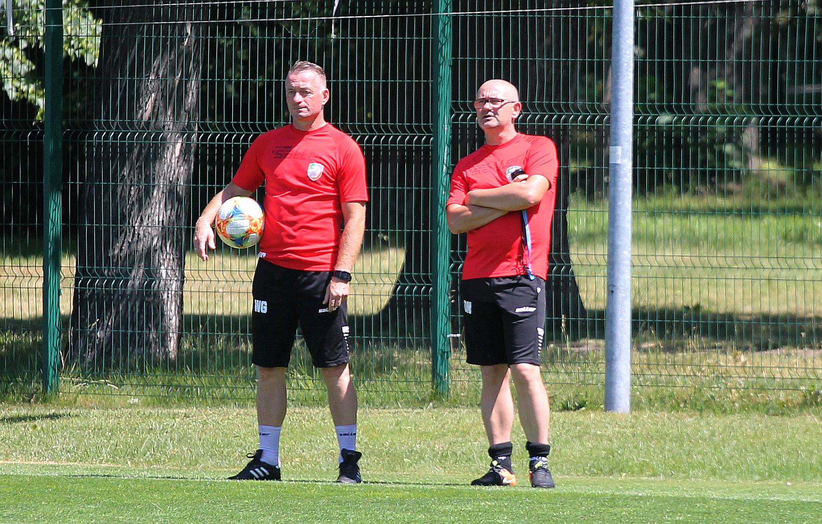 Pierwszy trening Miedzi Legnica po przerwie urlopowej