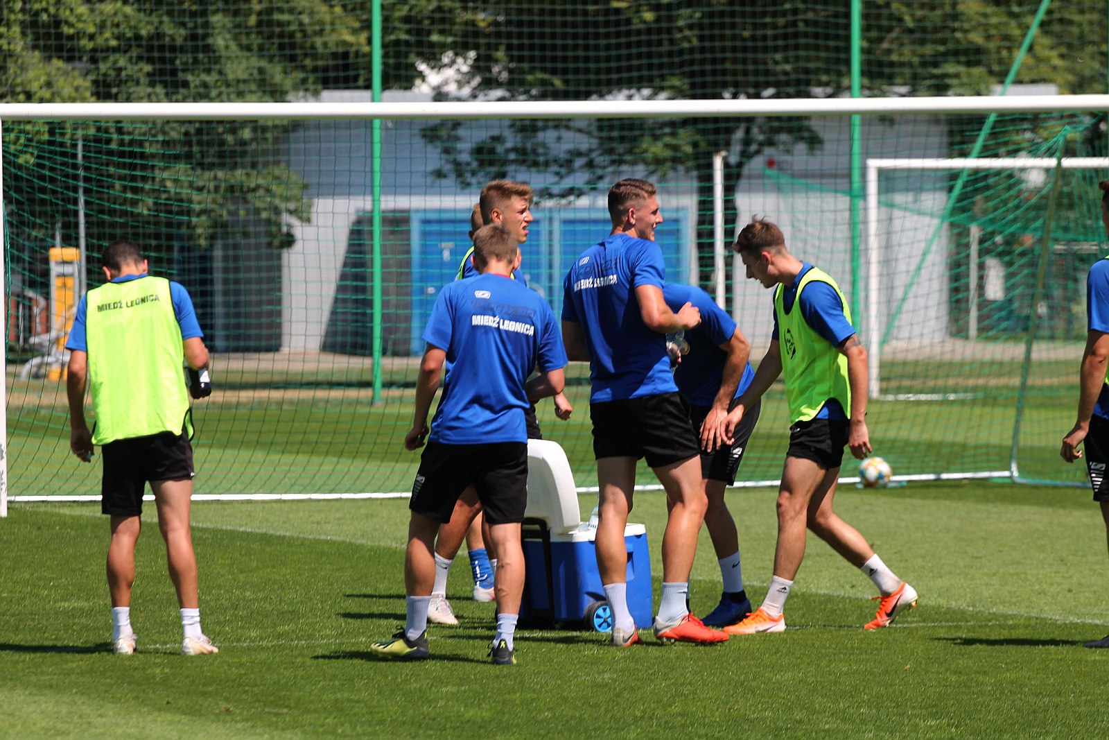 Pierwszy trening Miedzi Legnica po przerwie urlopowej