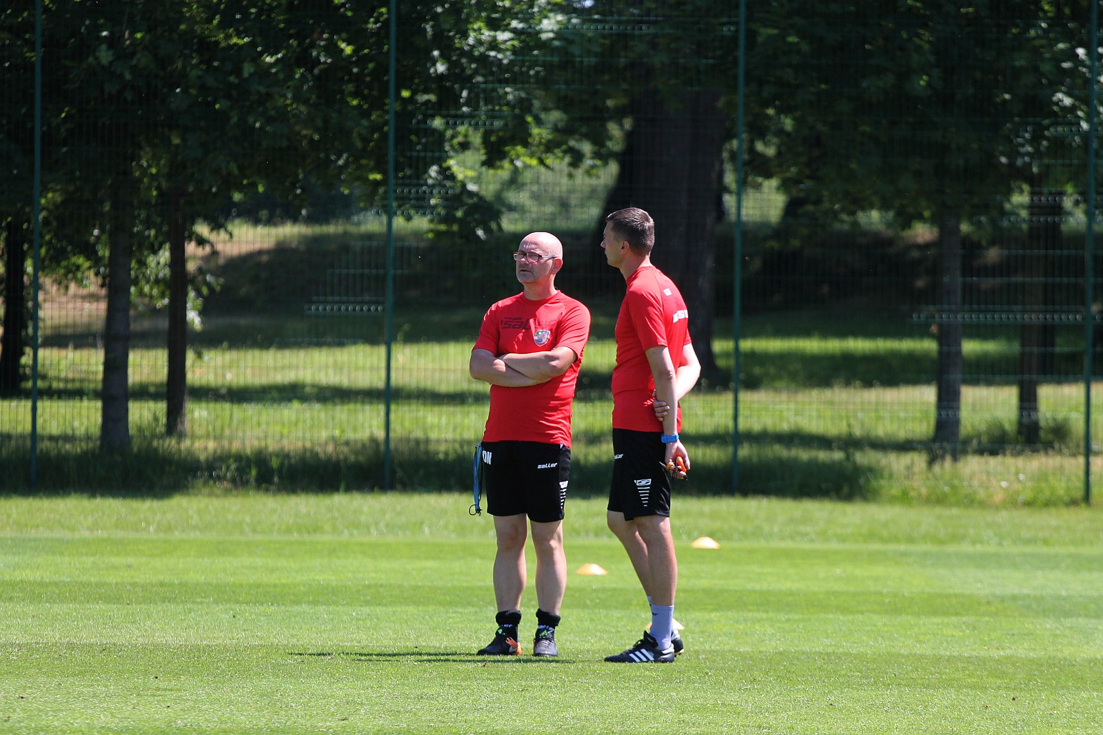 Pierwszy trening Miedzi Legnica po przerwie urlopowej