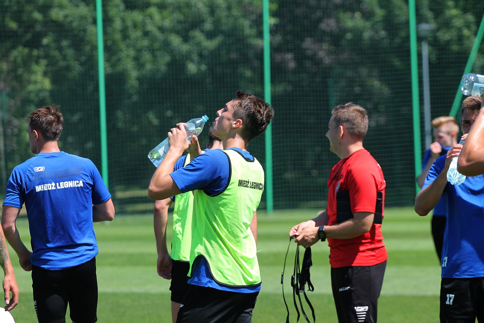 Pierwszy trening Miedzi Legnica po przerwie urlopowej
