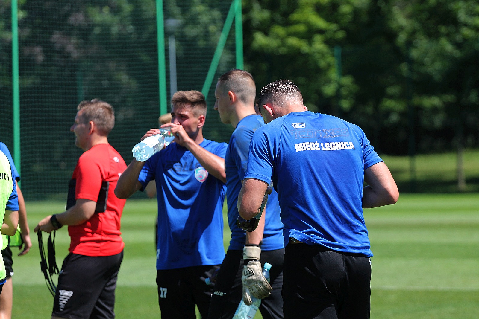 Pierwszy trening Miedzi Legnica po przerwie urlopowej