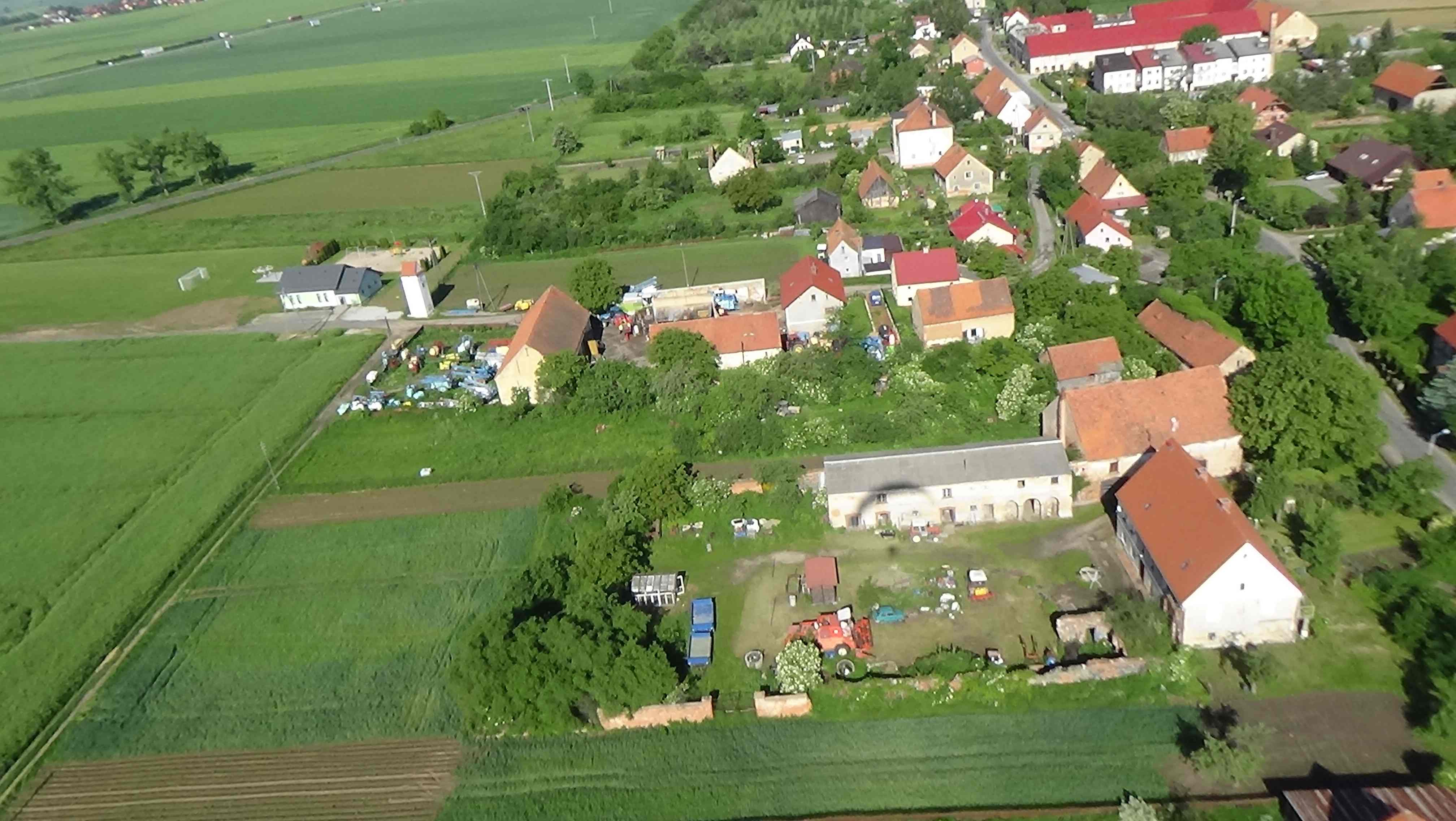 Księginice z lotu ptaka. Zobacz jak wygląda wioska
