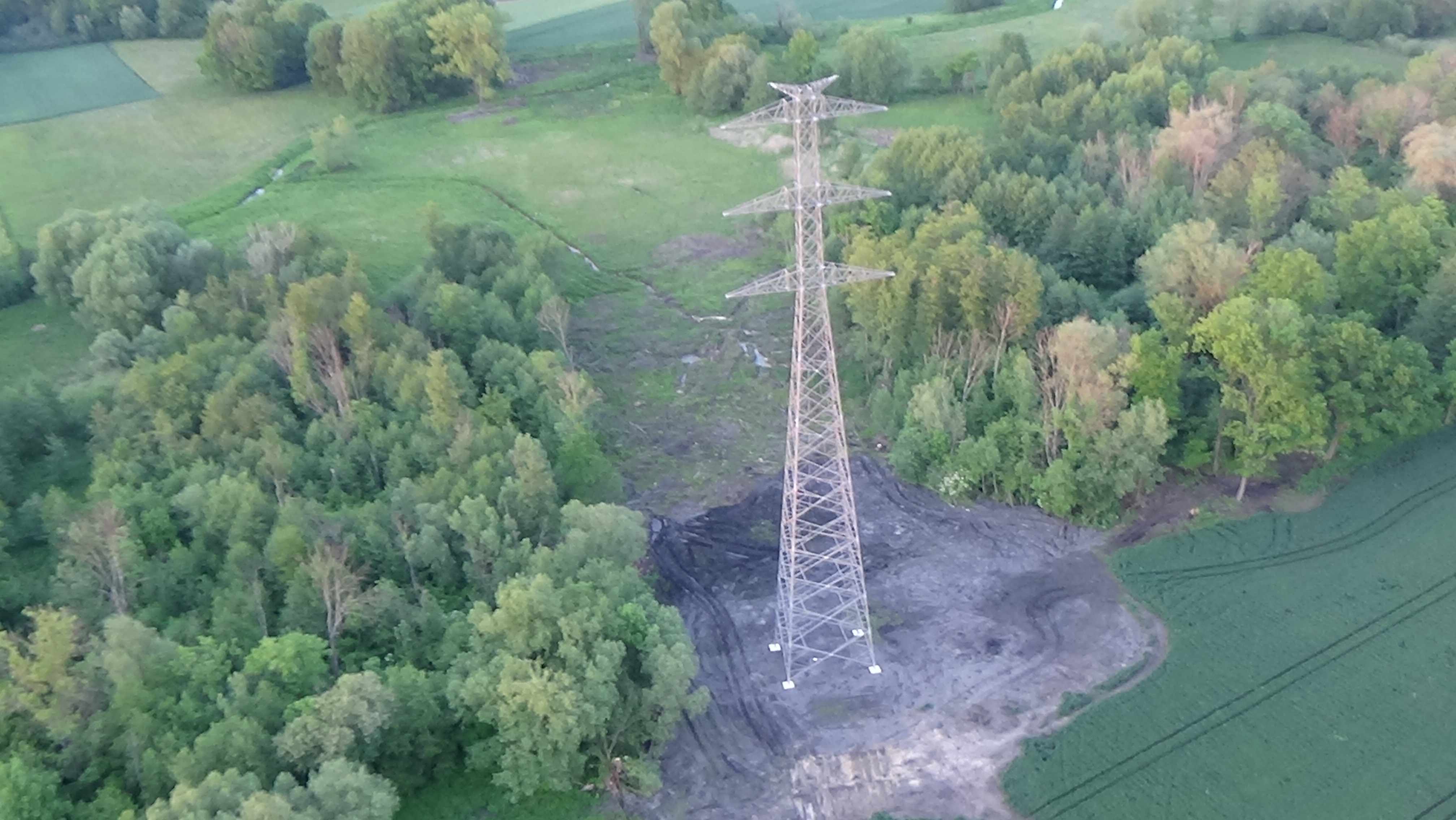 Lubień z lotu ptaka. Zobacz jak wygląda wioska       
