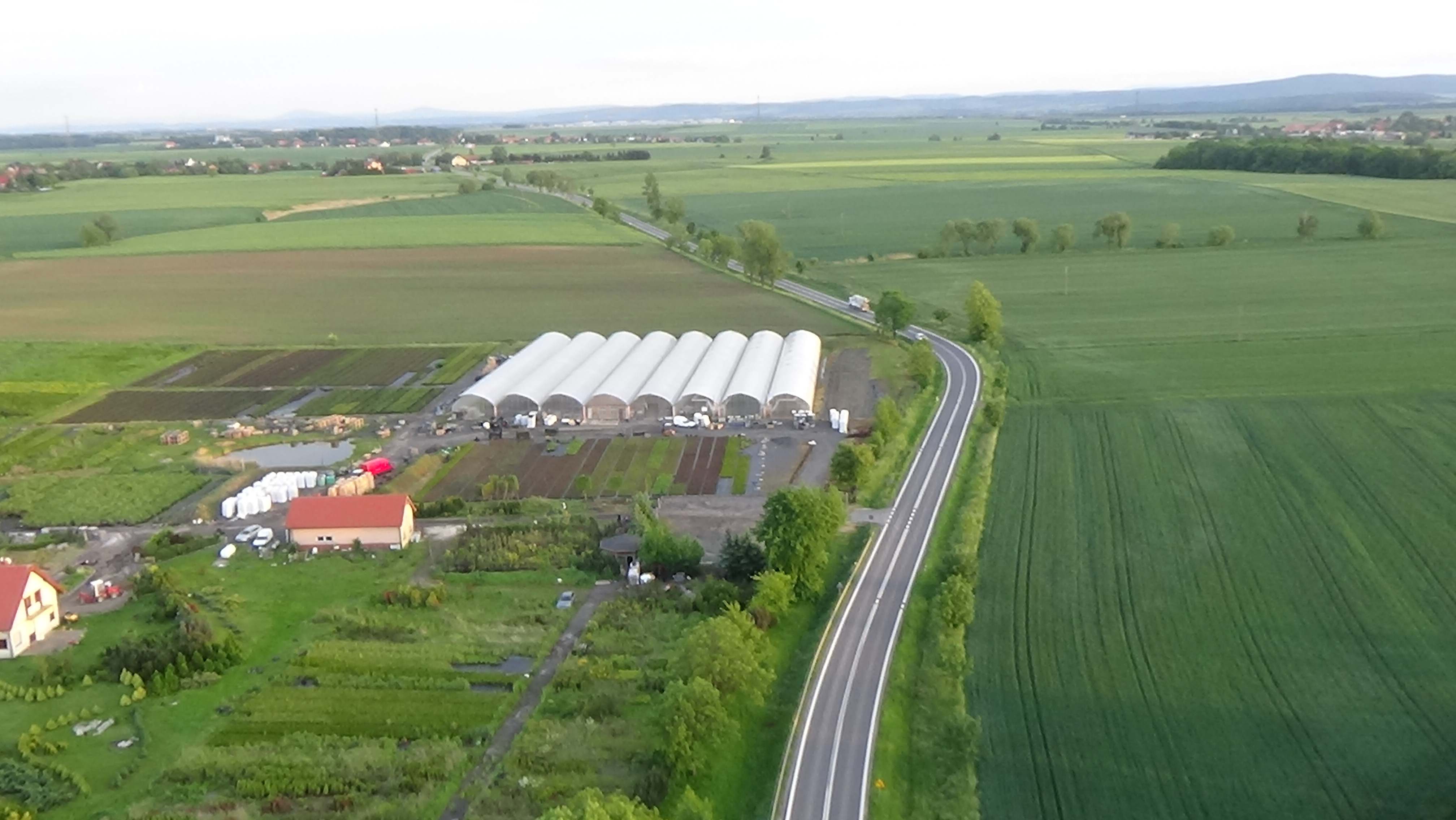 Koiszków z lotu ptaka. Zobacz jak wygląda wioska        	