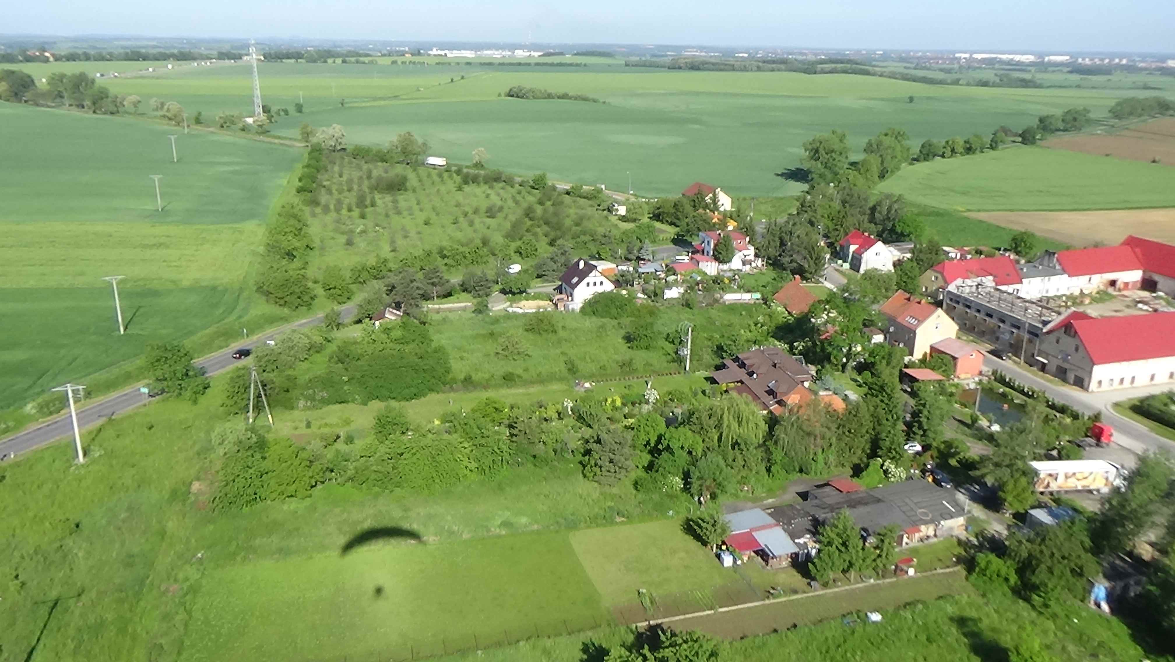 Księginice z lotu ptaka. Zobacz jak wygląda wioska
