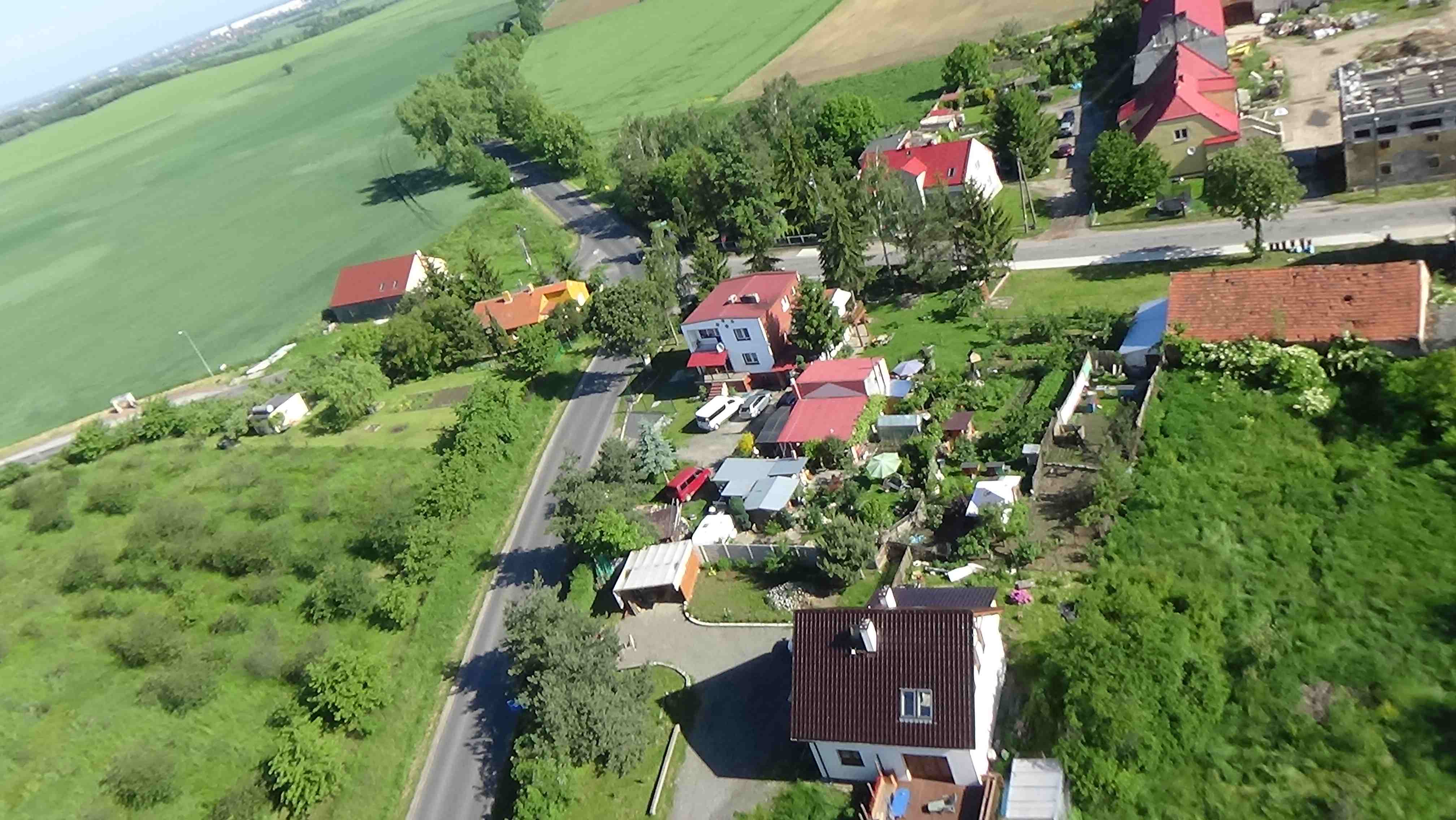 Księginice z lotu ptaka. Zobacz jak wygląda wioska
