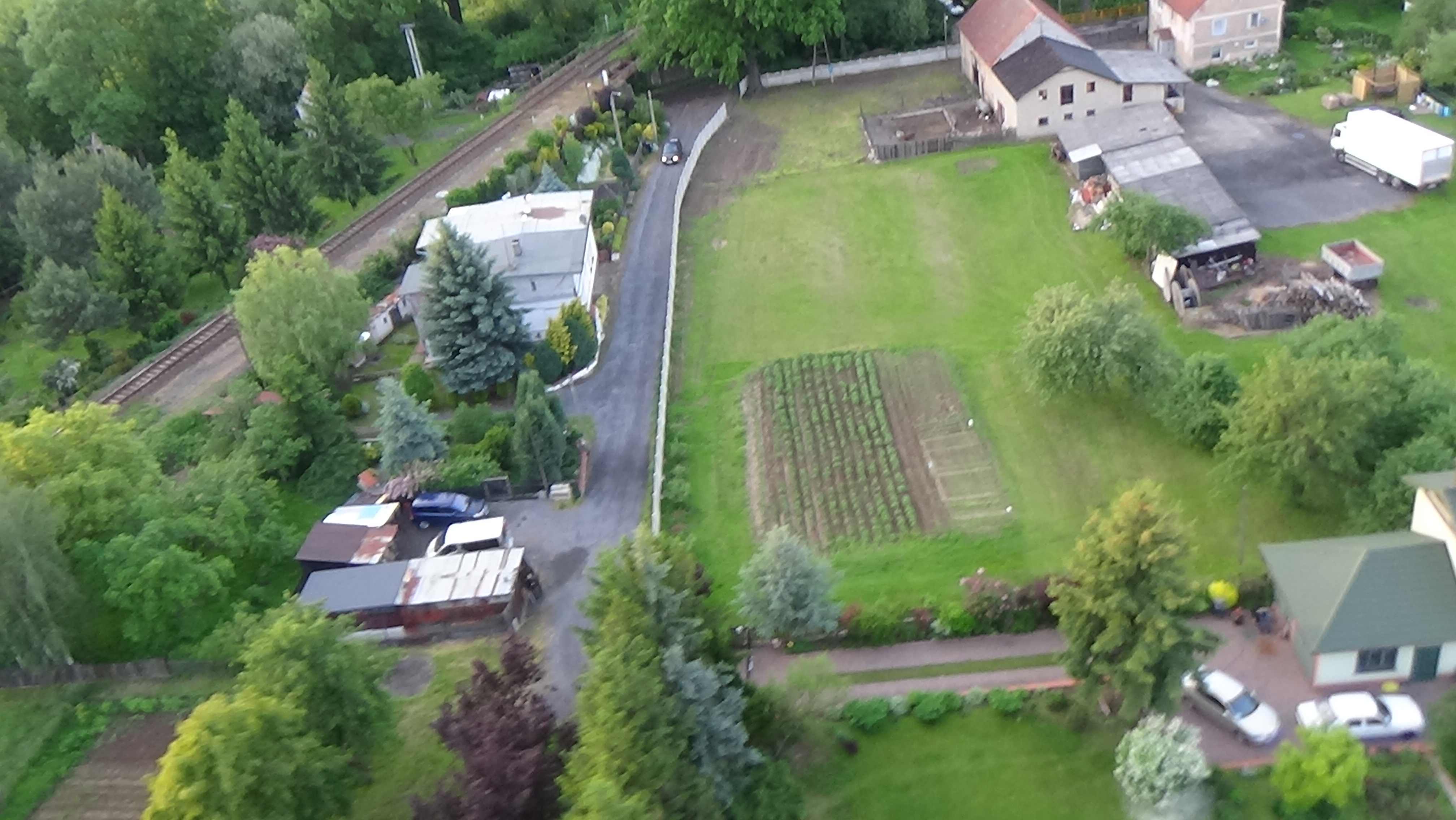 Koiszków z lotu ptaka. Zobacz jak wygląda wioska        	