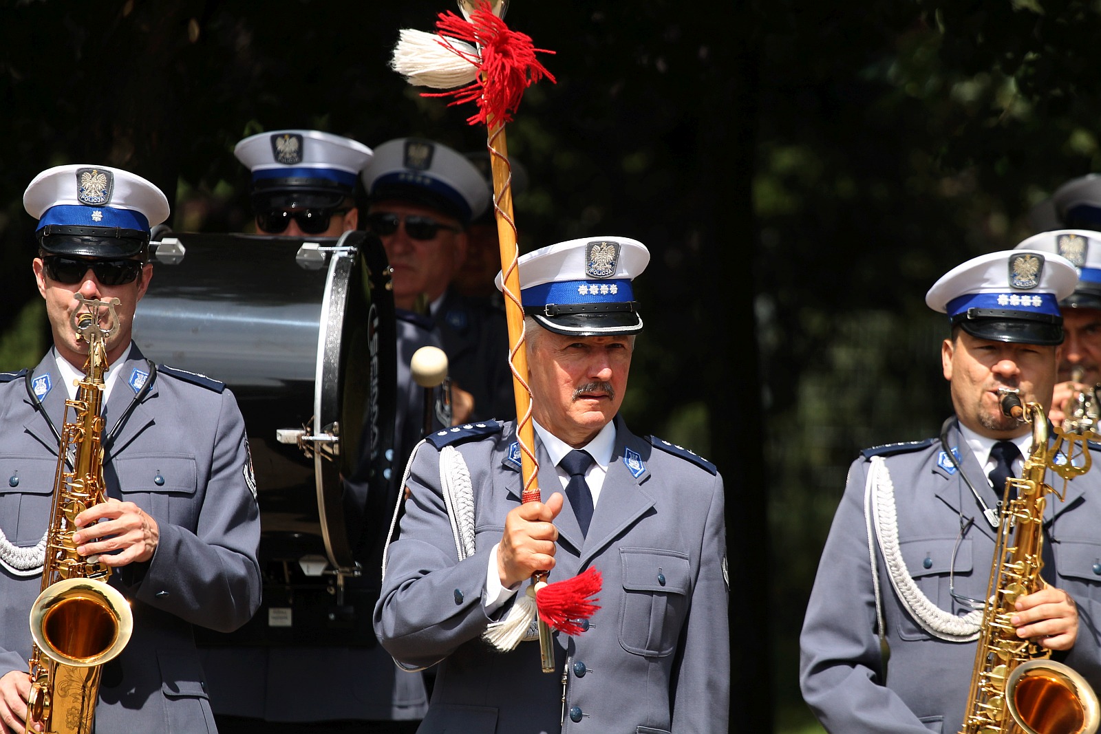 Dęby Pamięci poległych policjantów będą rosły w Parku Bielańskim