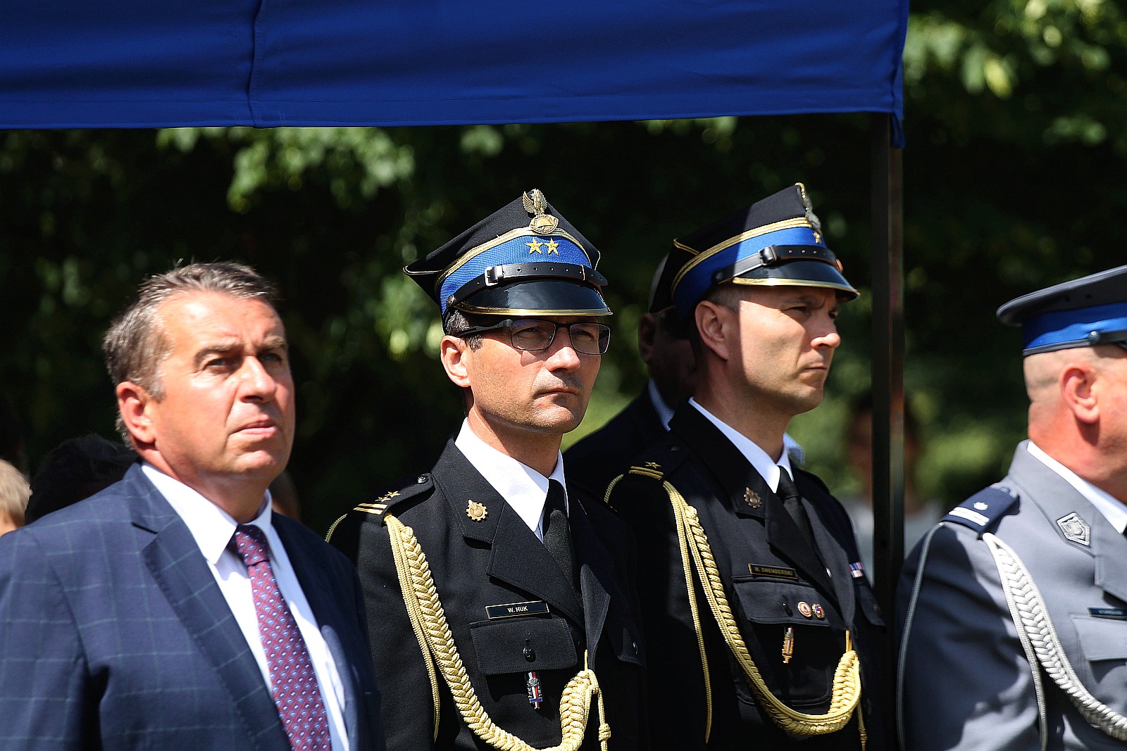 Dęby Pamięci poległych policjantów będą rosły w Parku Bielańskim