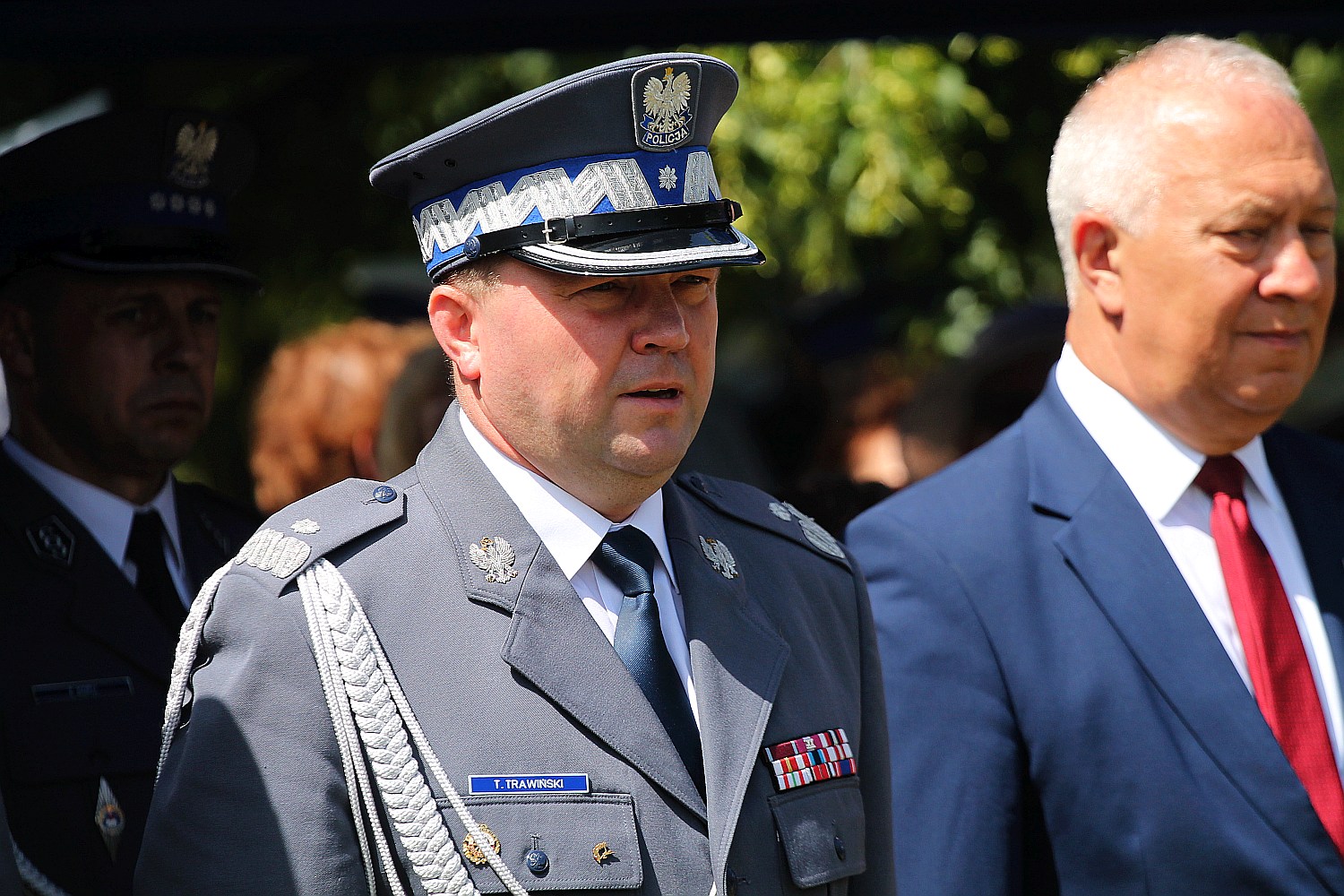 Dęby Pamięci poległych policjantów będą rosły w Parku Bielańskim