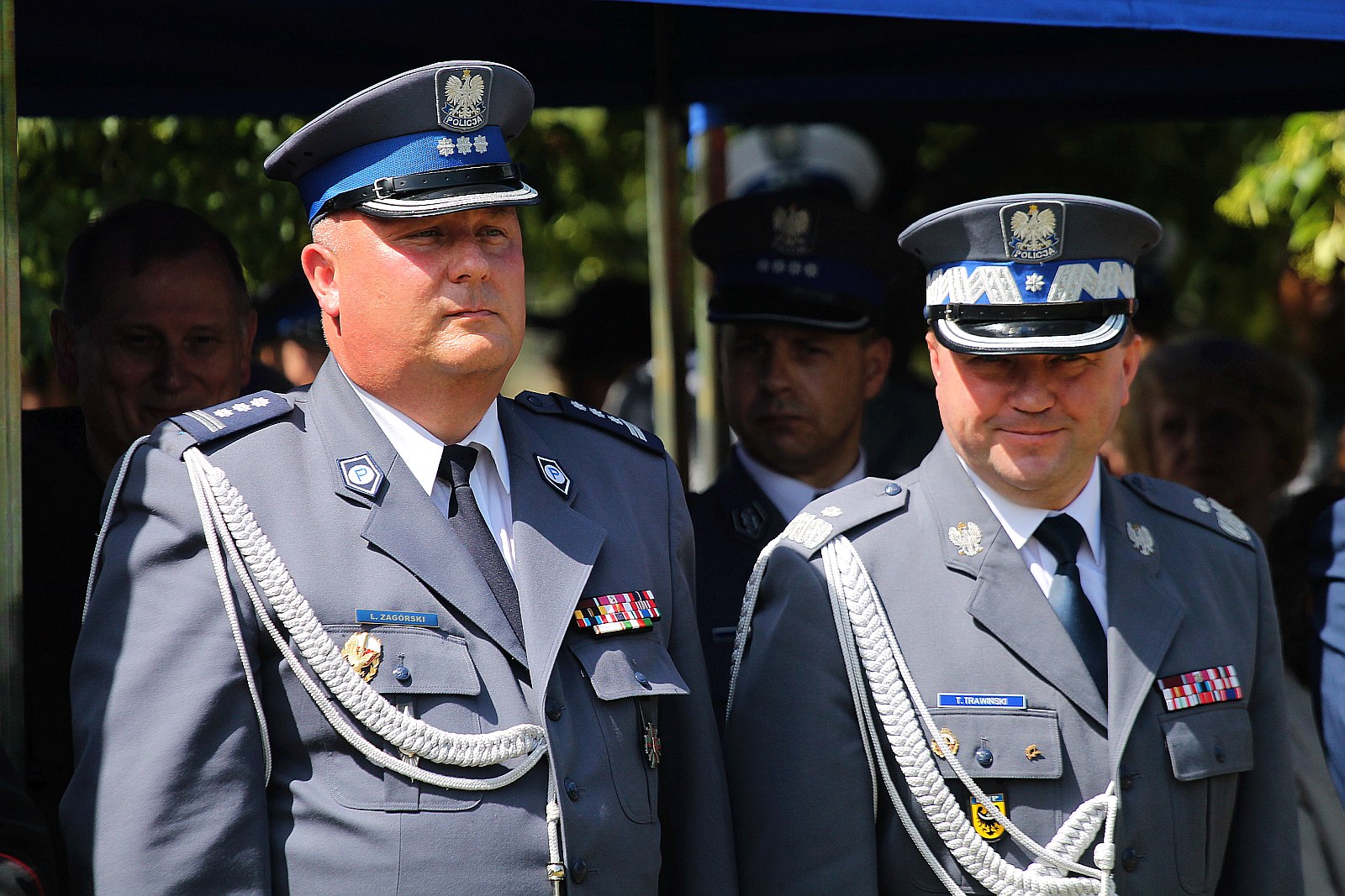 Dęby Pamięci poległych policjantów będą rosły w Parku Bielańskim