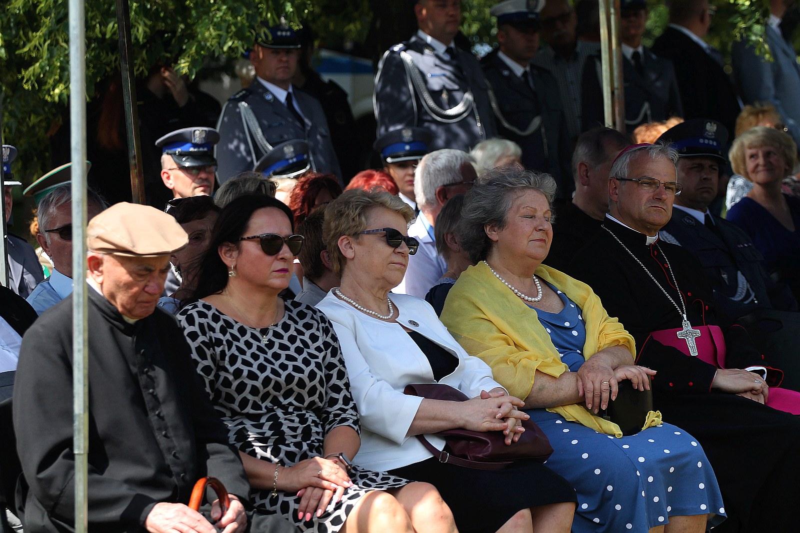 Dęby Pamięci poległych policjantów będą rosły w Parku Bielańskim