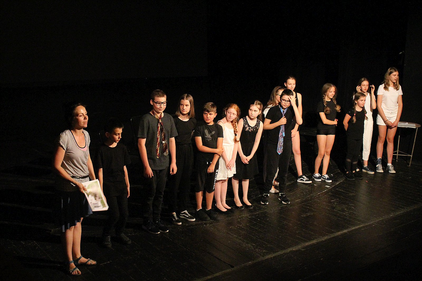 Mały Goniec: Perły z lamusa 2019 na dużej scenie teatralnej