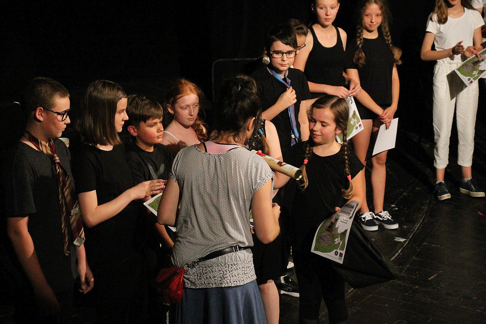 Mały Goniec: Perły z lamusa 2019 na dużej scenie teatralnej