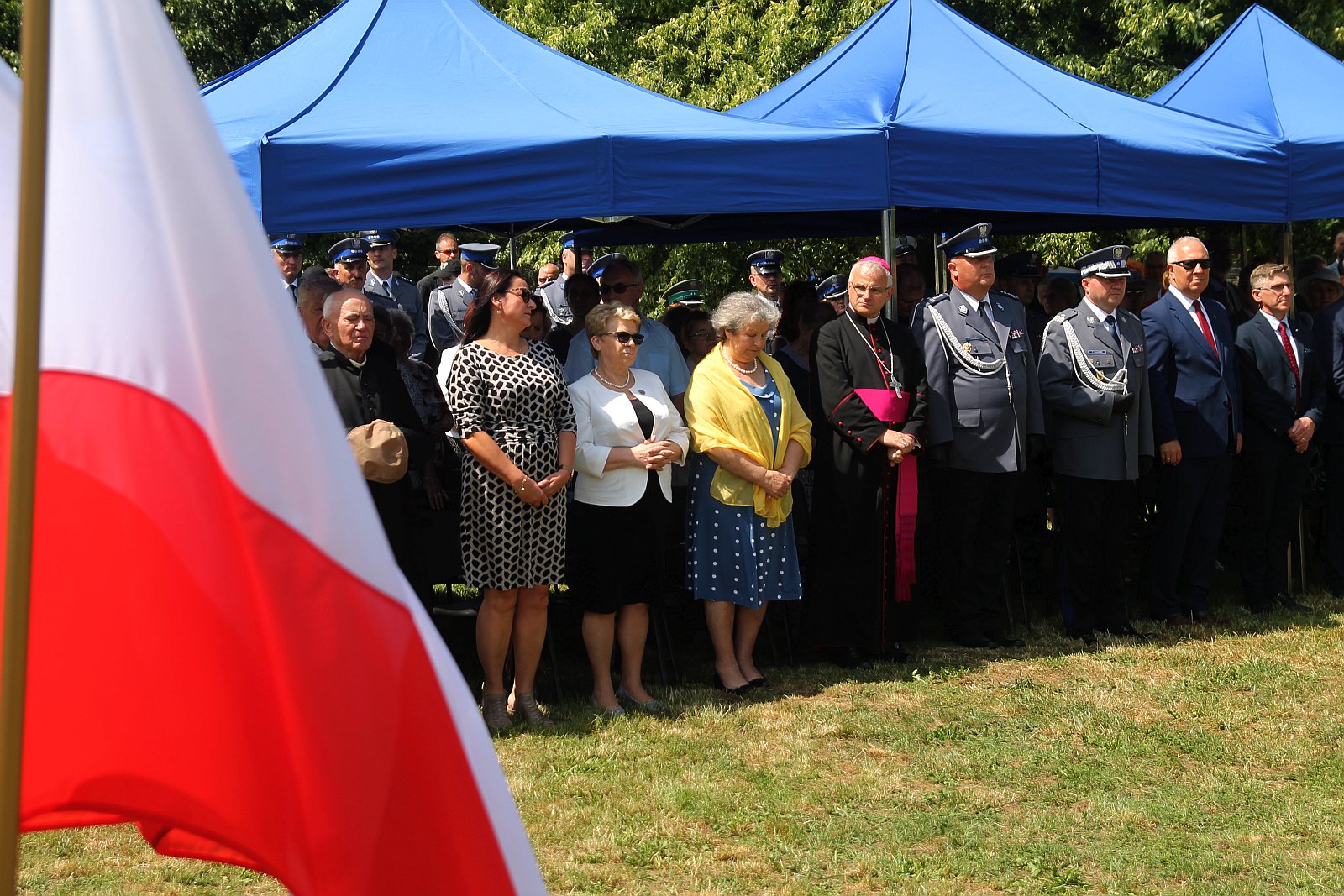 Dęby Pamięci poległych policjantów będą rosły w Parku Bielańskim
