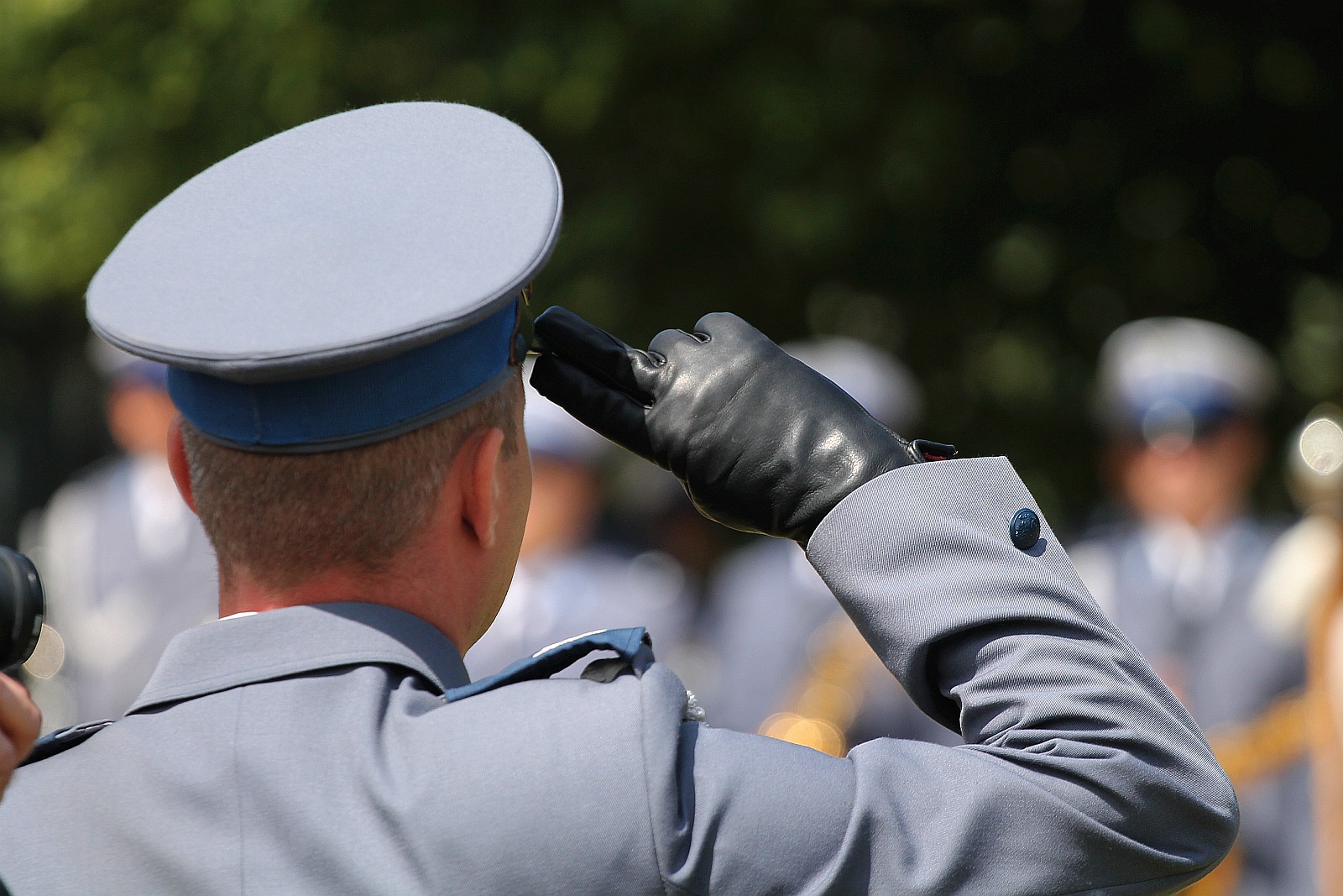 Dęby Pamięci poległych policjantów będą rosły w Parku Bielańskim