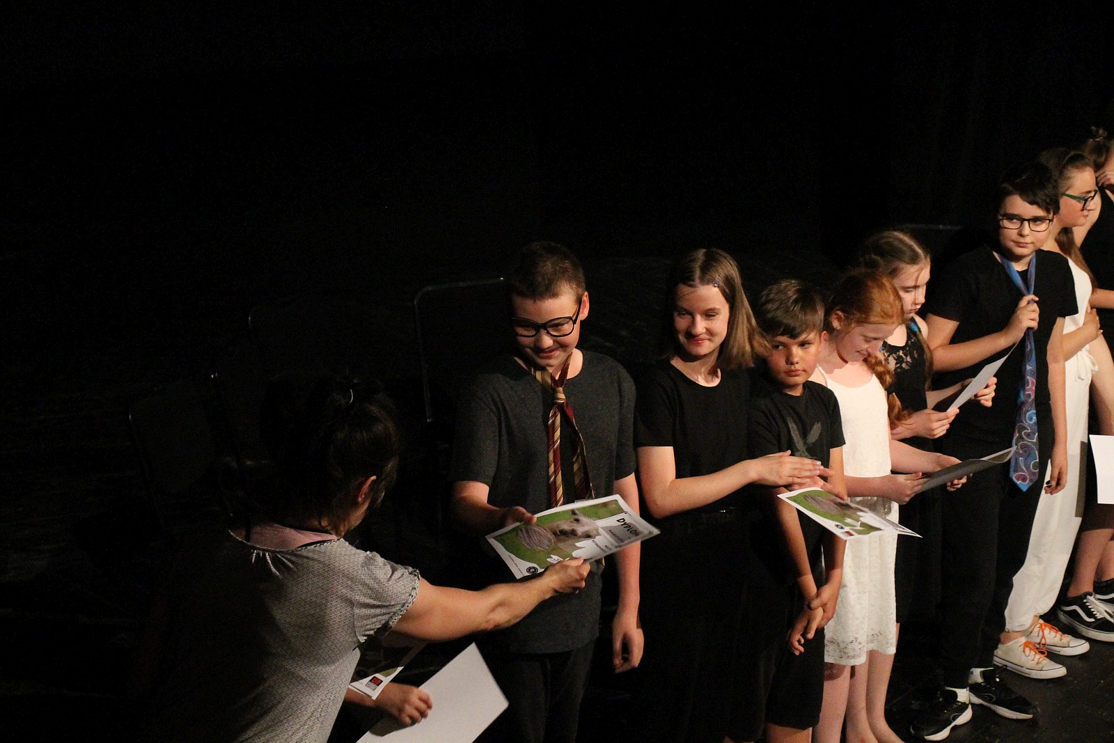 Mały Goniec: Perły z lamusa 2019 na dużej scenie teatralnej