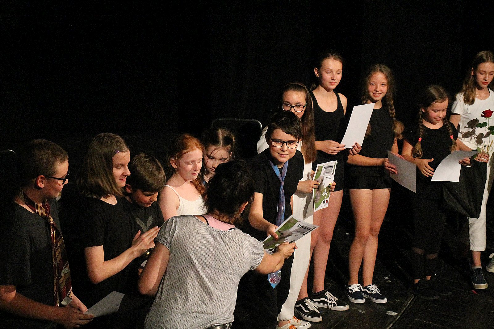 Mały Goniec: Perły z lamusa 2019 na dużej scenie teatralnej