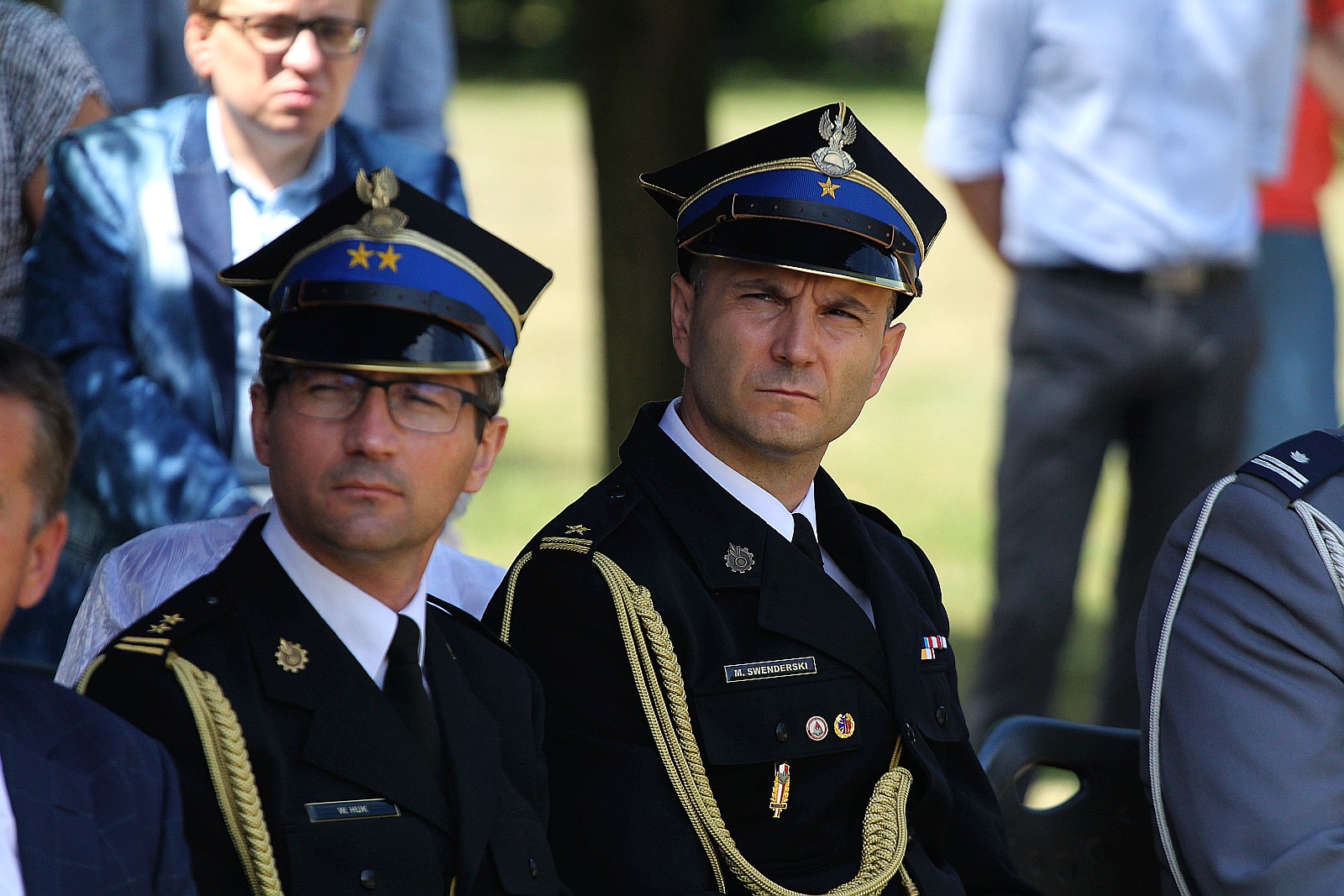 Dęby Pamięci poległych policjantów będą rosły w Parku Bielańskim