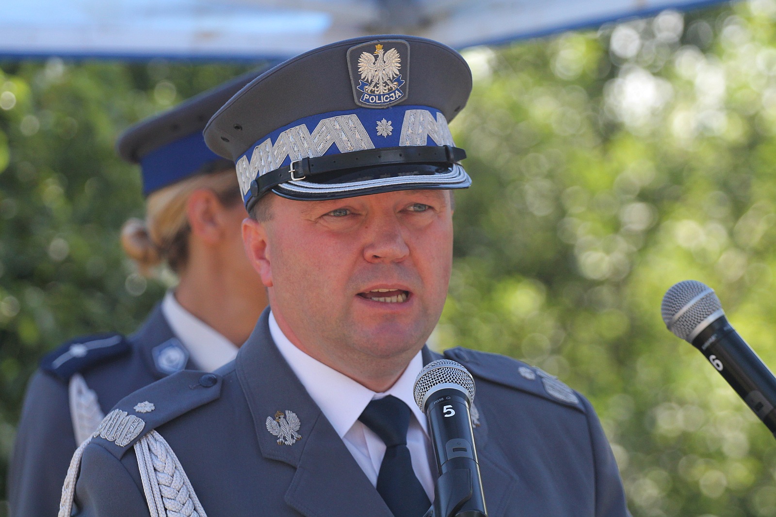 Dęby Pamięci poległych policjantów będą rosły w Parku Bielańskim