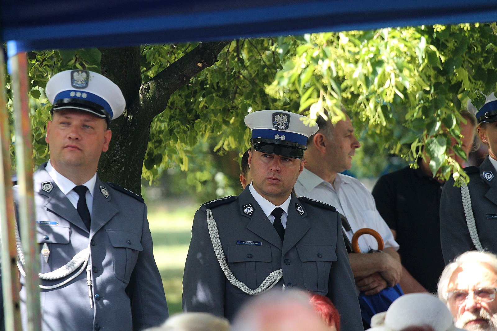 Dęby Pamięci poległych policjantów będą rosły w Parku Bielańskim