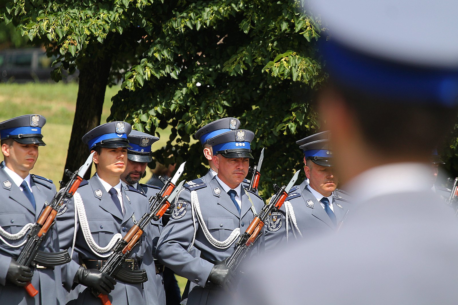 Dęby Pamięci poległych policjantów będą rosły w Parku Bielańskim