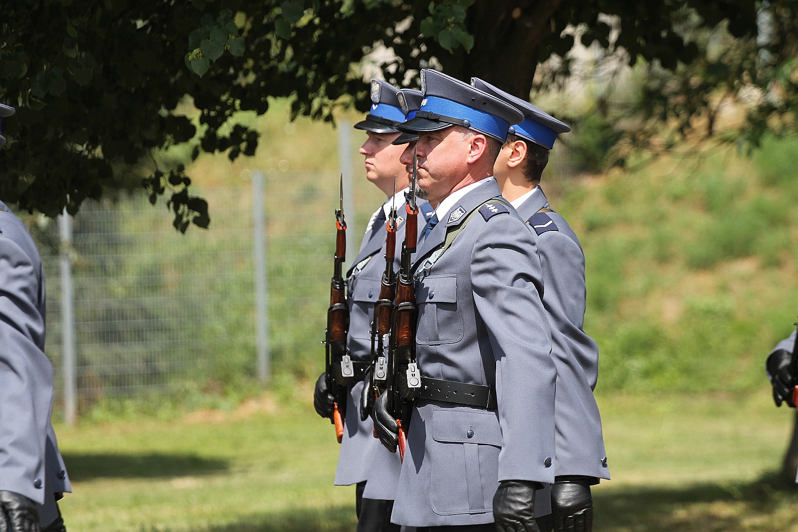 Dęby Pamięci poległych policjantów będą rosły w Parku Bielańskim