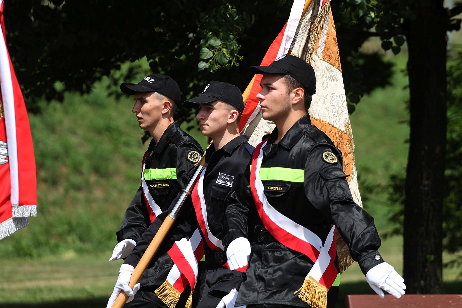 Dęby Pamięci poległych policjantów będą rosły w Parku Bielańskim