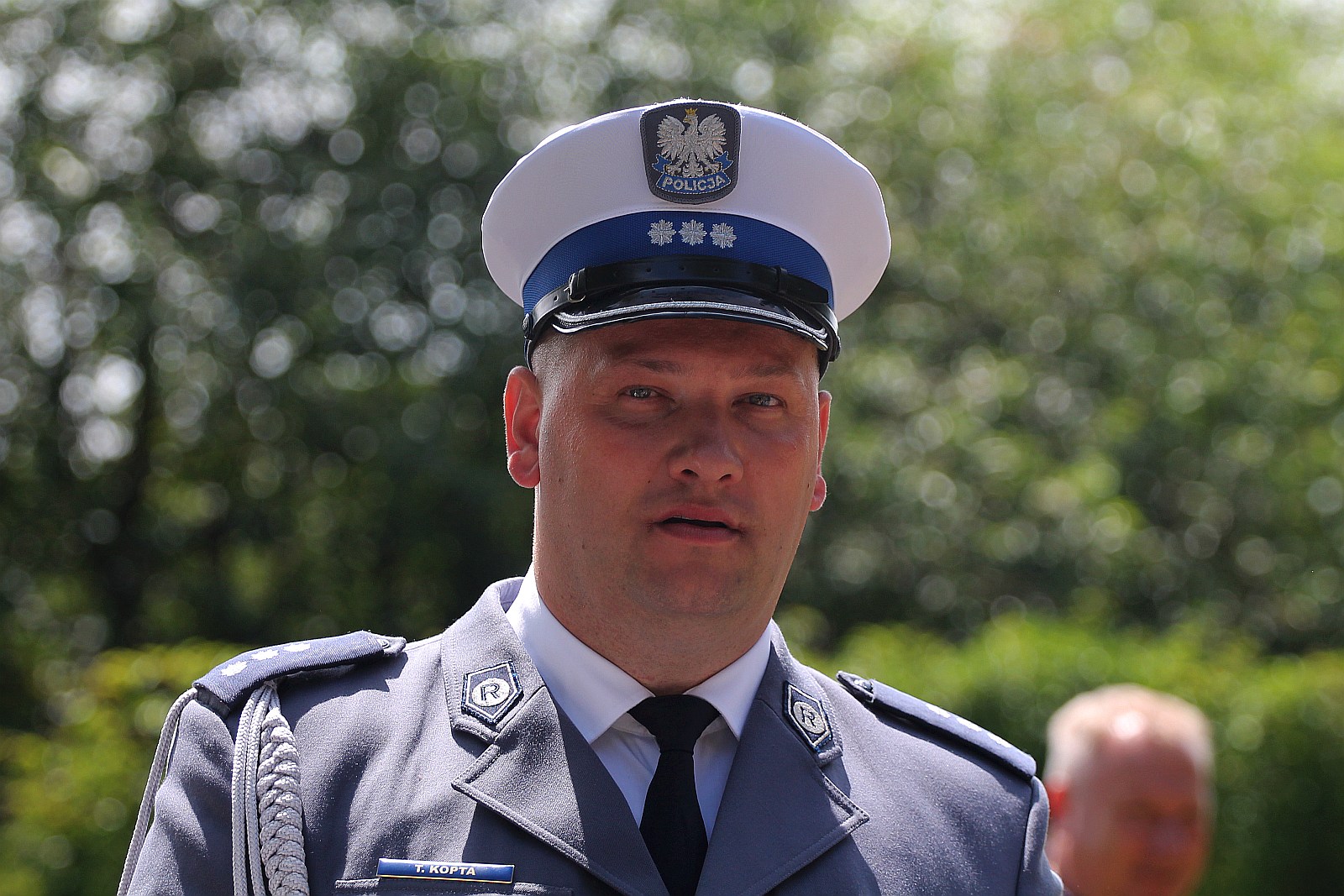 Dęby Pamięci poległych policjantów będą rosły w Parku Bielańskim