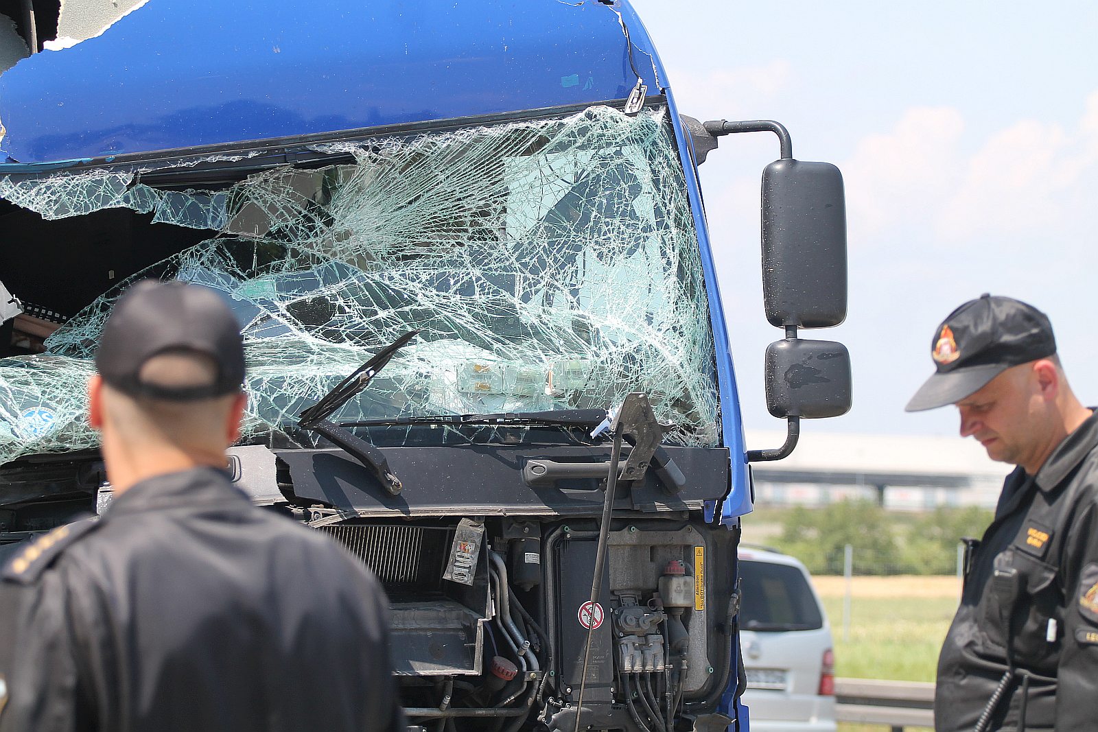 Kolizja na autostradzie A4. Trasa całkowicie zablokowana	