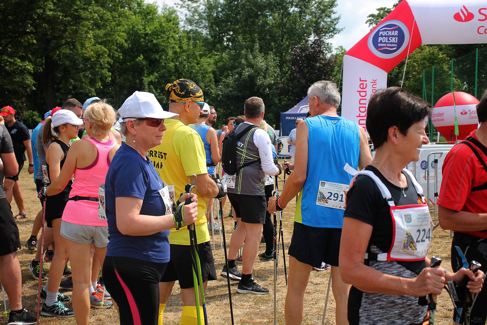 Ponad trzysta osób wystartowało w Pucharze Polski Nordic Walking