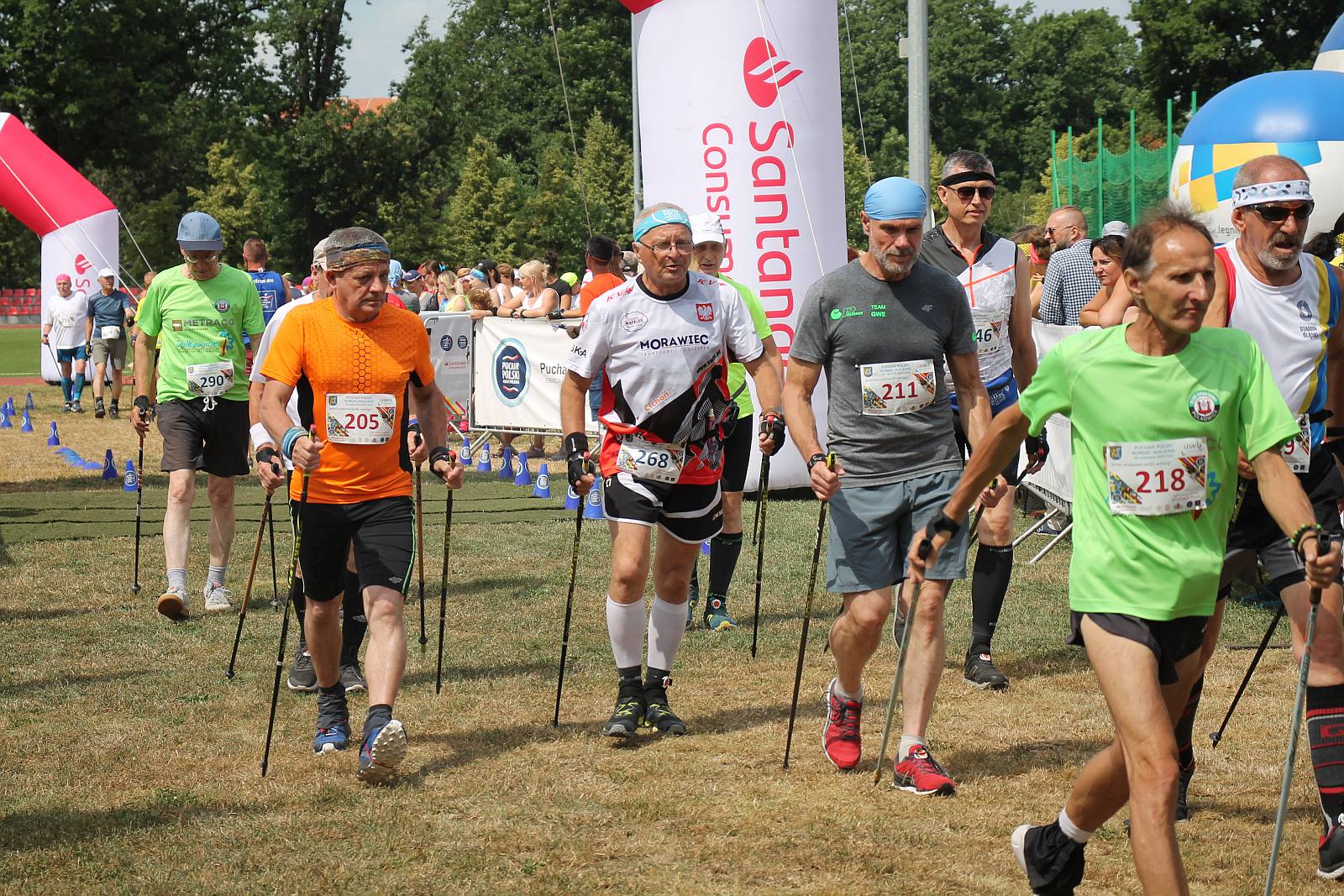 Ponad trzysta osób wystartowało w Pucharze Polski Nordic Walking