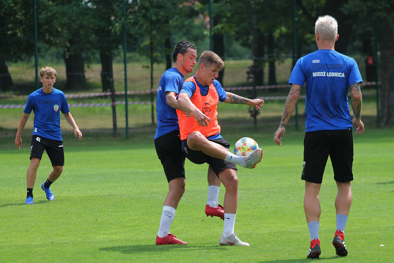 Kolejny trening Miedzi Legnica przed nowym sezonem