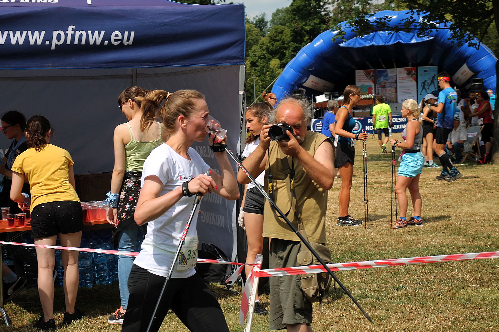 Ponad trzysta osób wystartowało w Pucharze Polski Nordic Walking