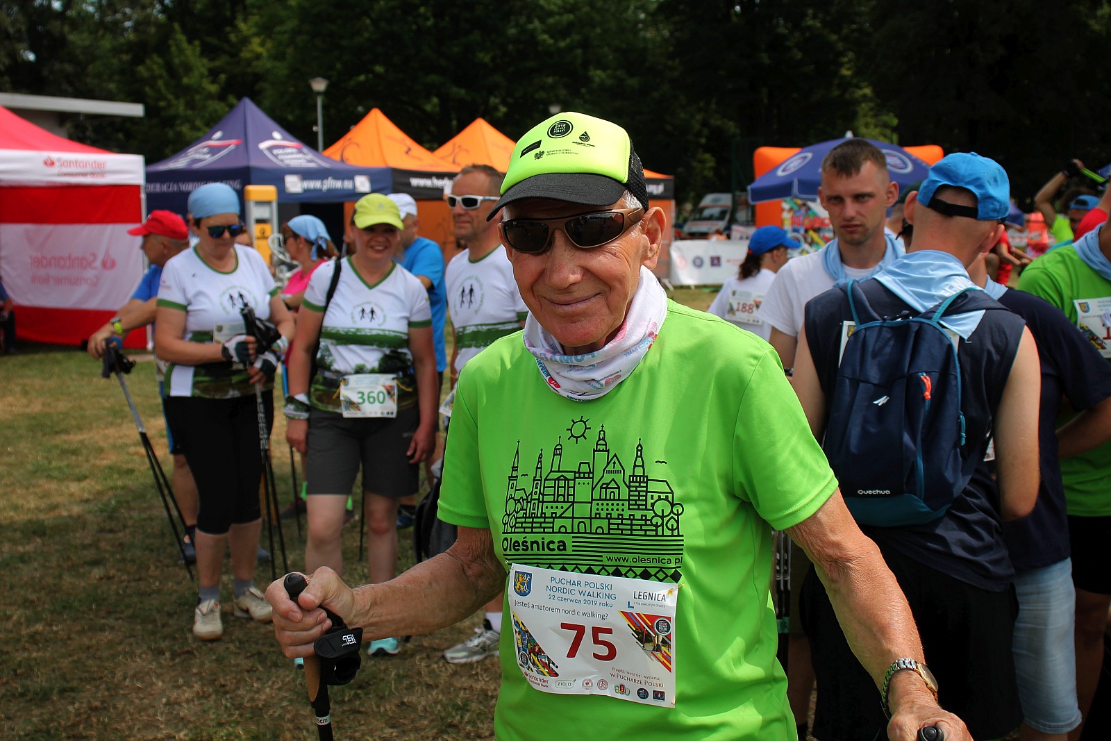 Ponad trzysta osób wystartowało w Pucharze Polski Nordic Walking