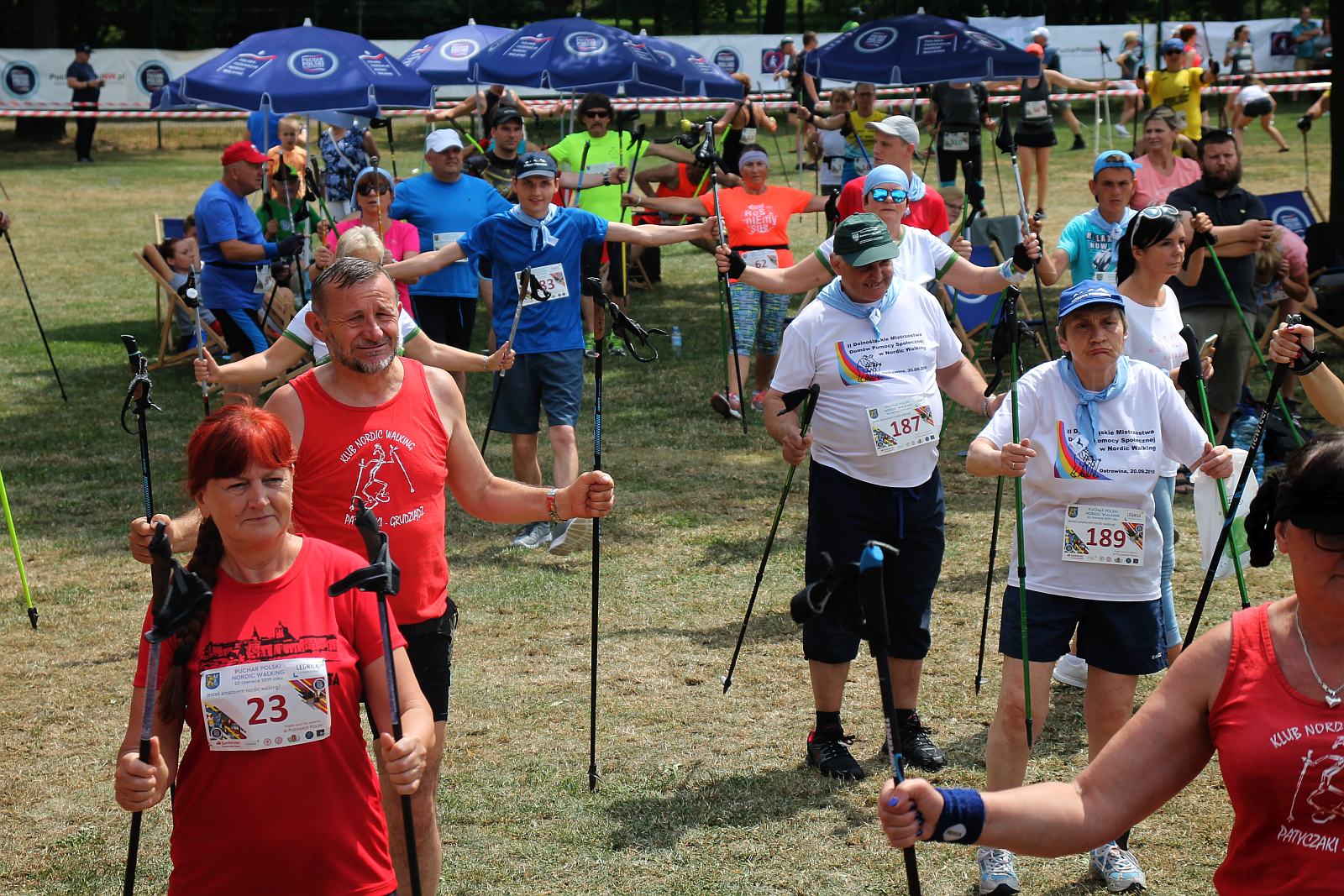 Ponad trzysta osób wystartowało w Pucharze Polski Nordic Walking