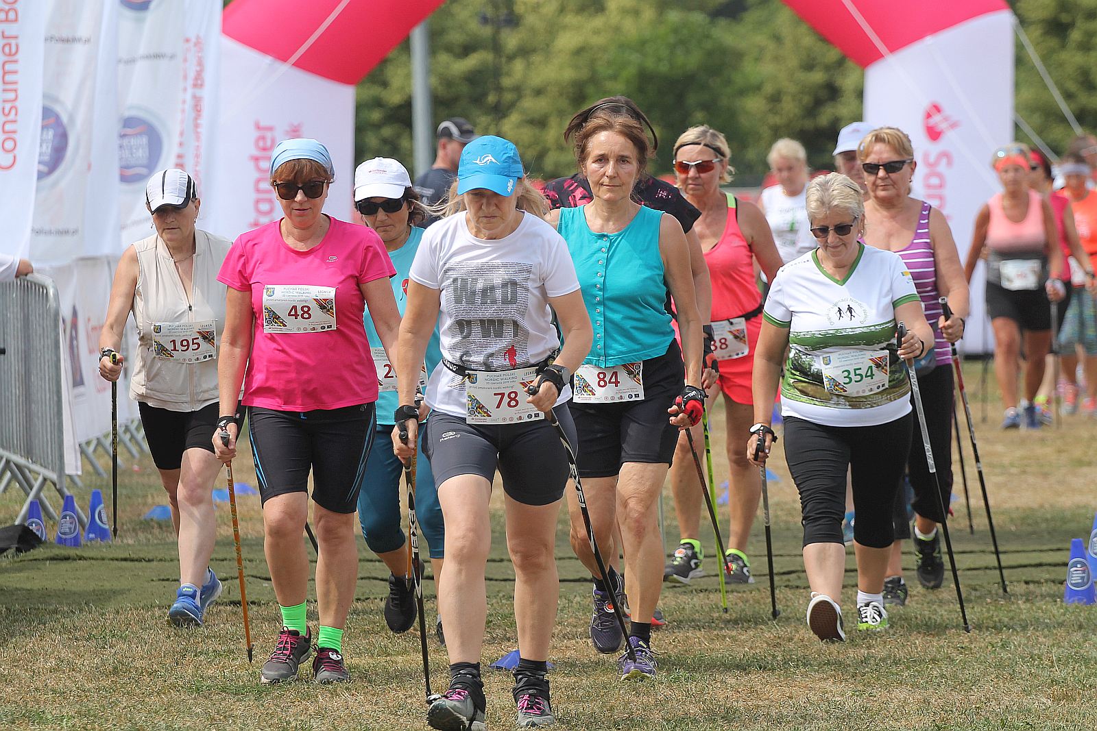 Ponad trzysta osób wystartowało w Pucharze Polski Nordic Walking