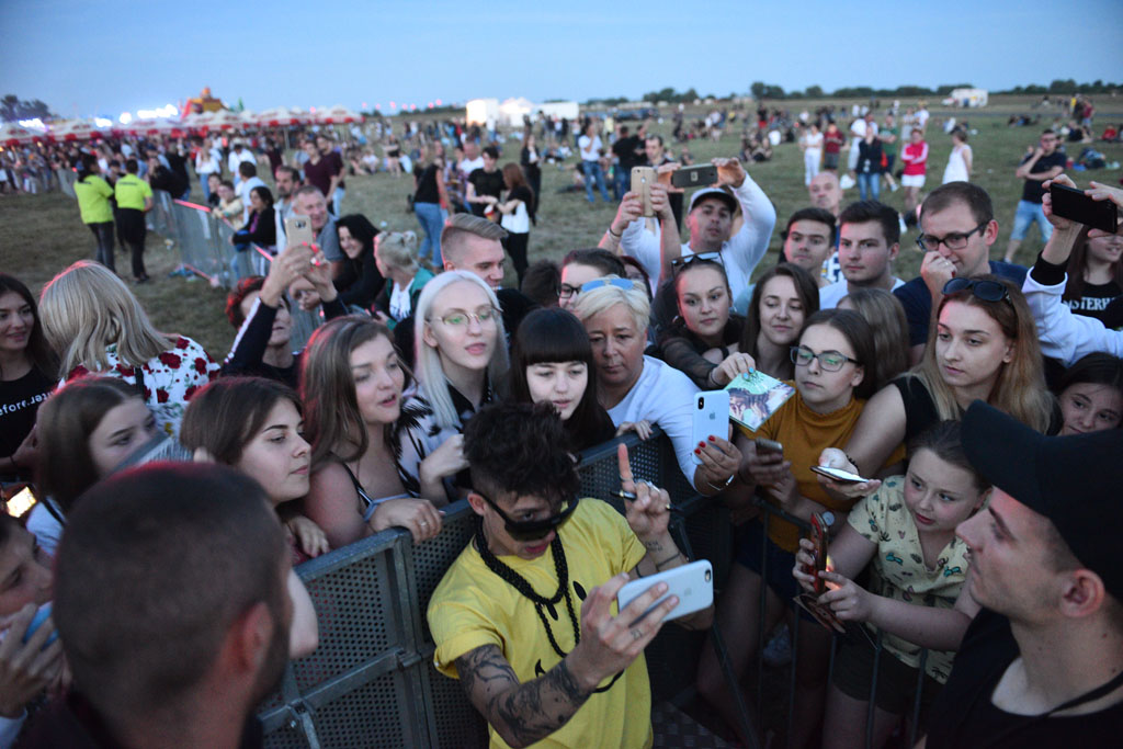 Dawid Kwiatkowski porwał tłumy na legnickim lotnisku