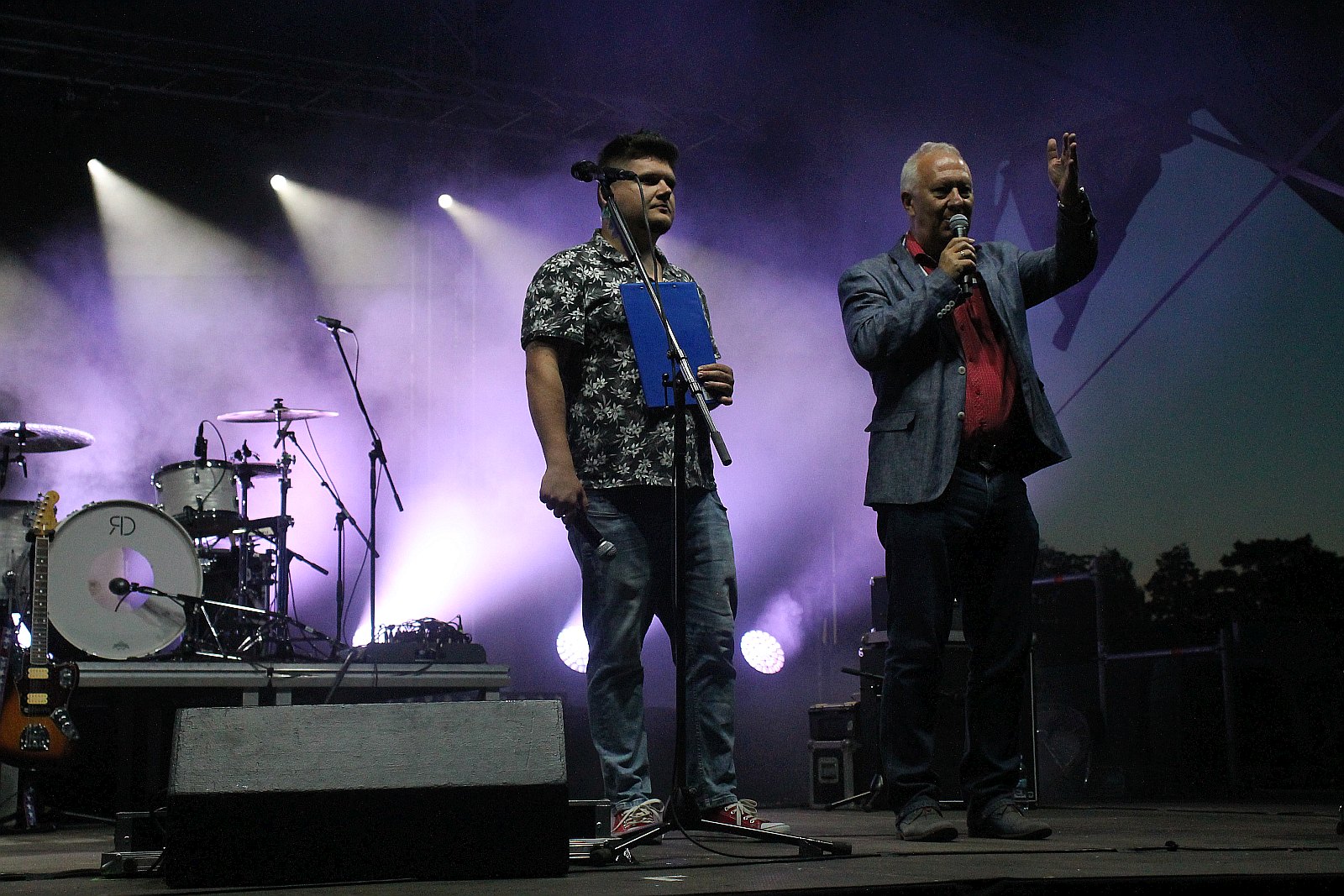 Zapłonęła Legnica „Jak Missisipi w ogniu”. Organek na scenie