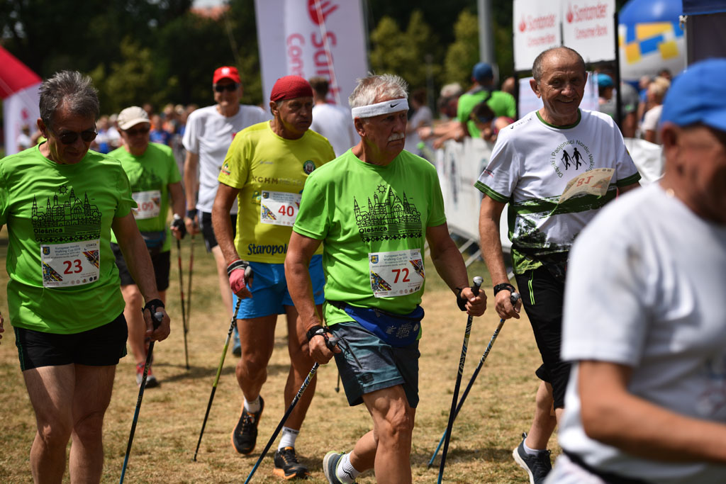 Około 500 osób wystartowało w Pucharze Europy Nordic Walking