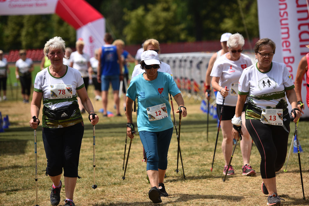 Około 500 osób wystartowało w Pucharze Europy Nordic Walking