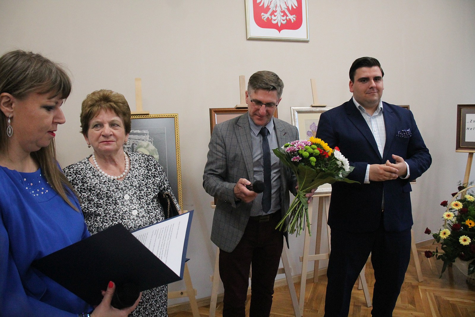 „Z sercem haftowane” obrazy Heleny Jarosławskiej