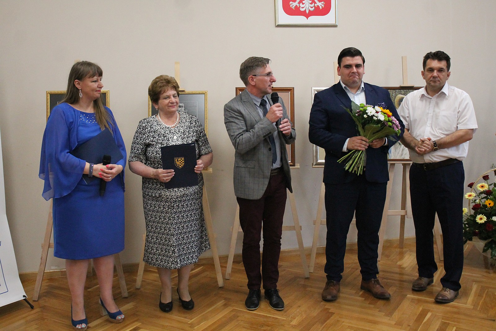„Z sercem haftowane” obrazy Heleny Jarosławskiej