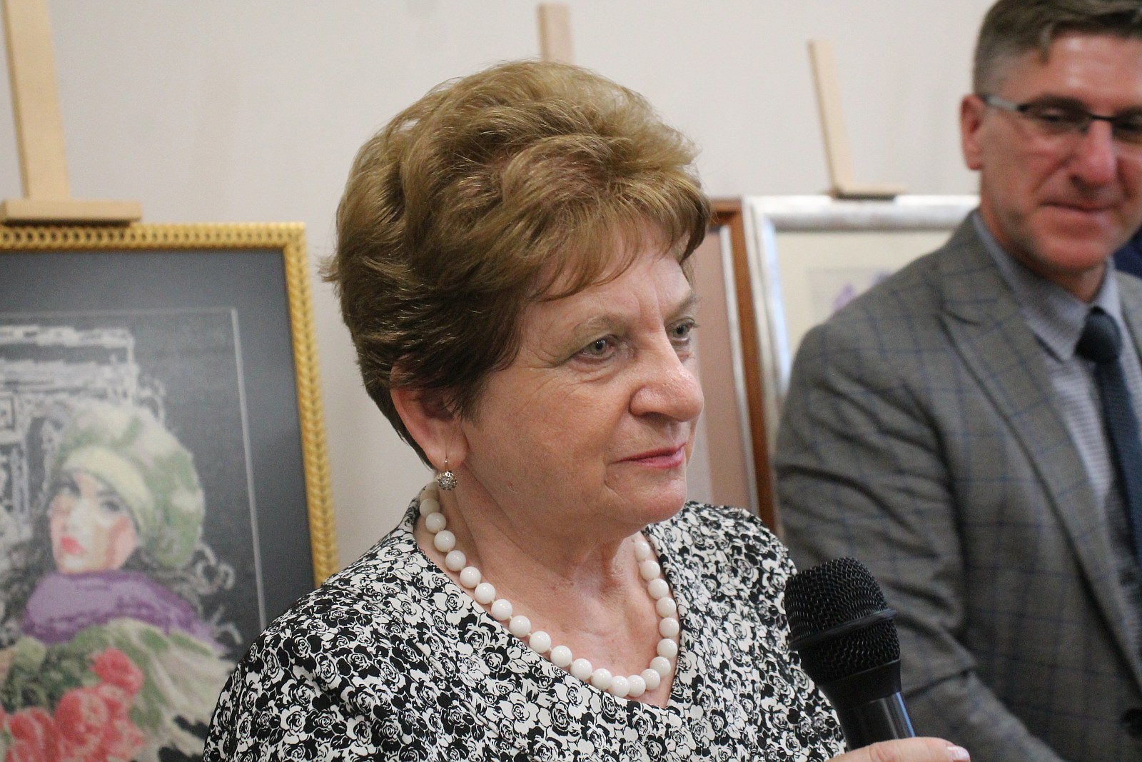 „Z sercem haftowane” obrazy Heleny Jarosławskiej