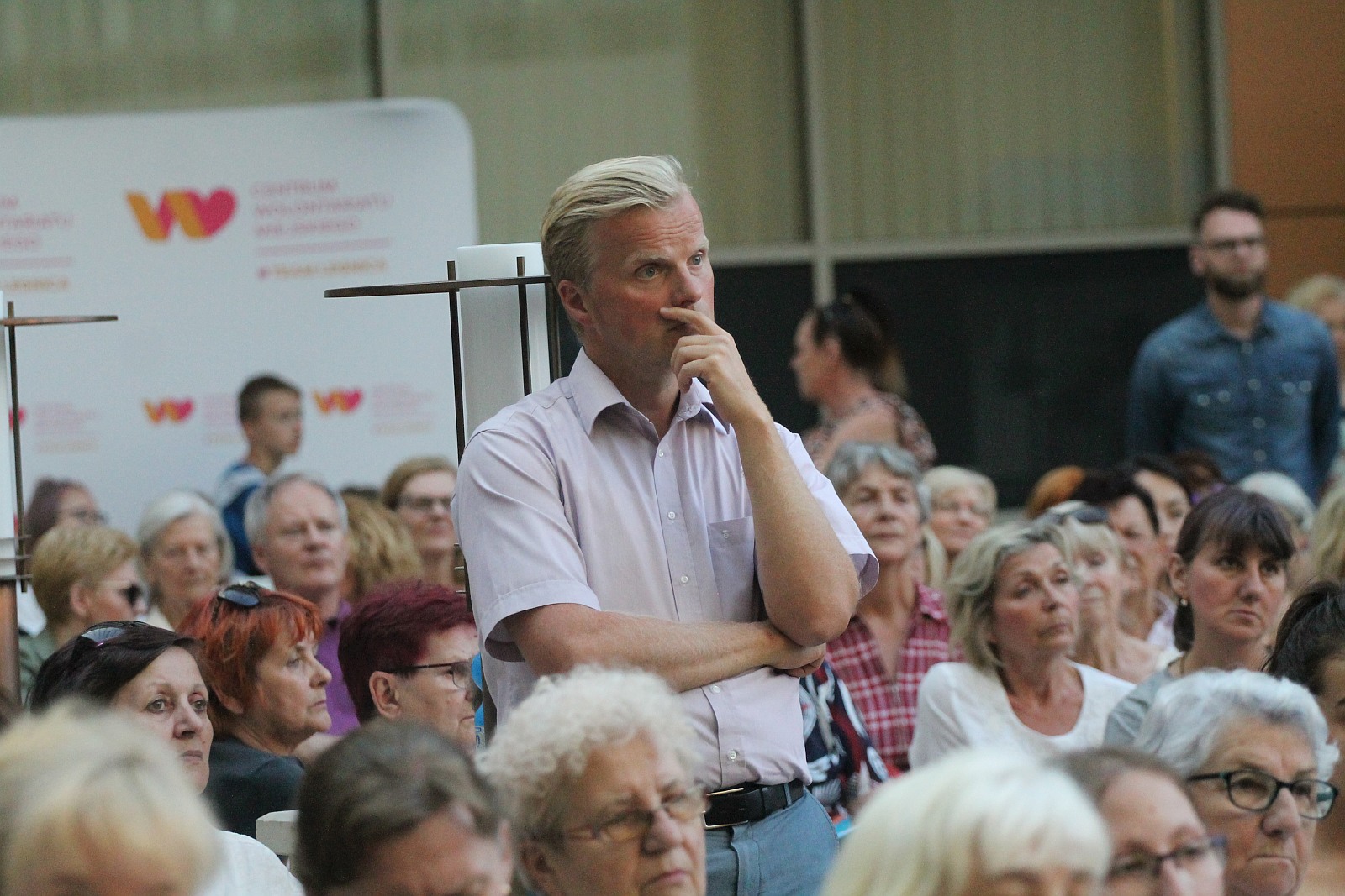 Znany dziennikarz zauroczył legniczanki swoją bezpośredniością