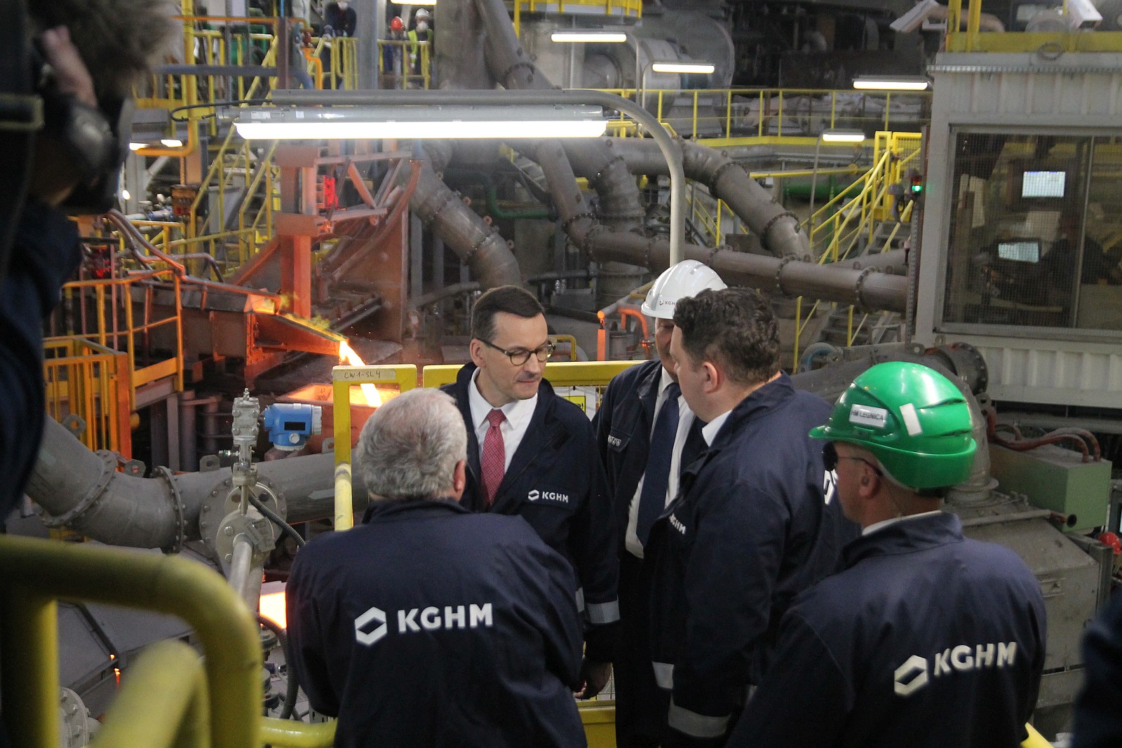 Premier Mateusz Morawiecki gościł w legnickiej hucie      
