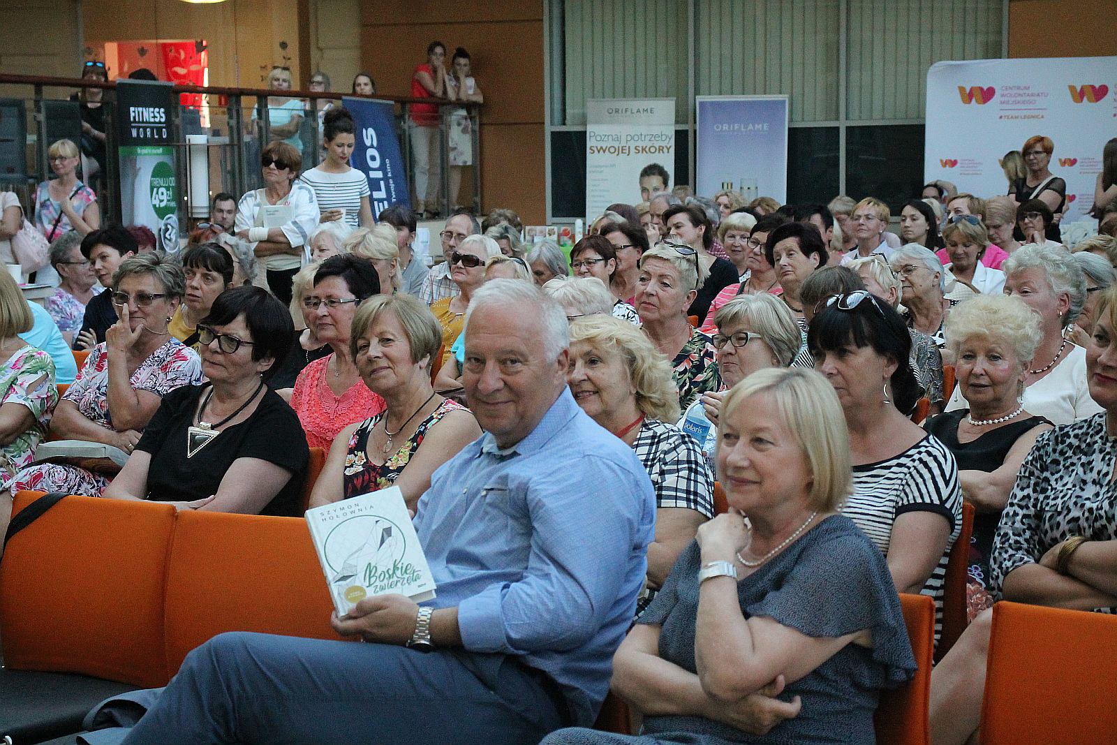 Znany dziennikarz zauroczył legniczanki swoją bezpośredniością